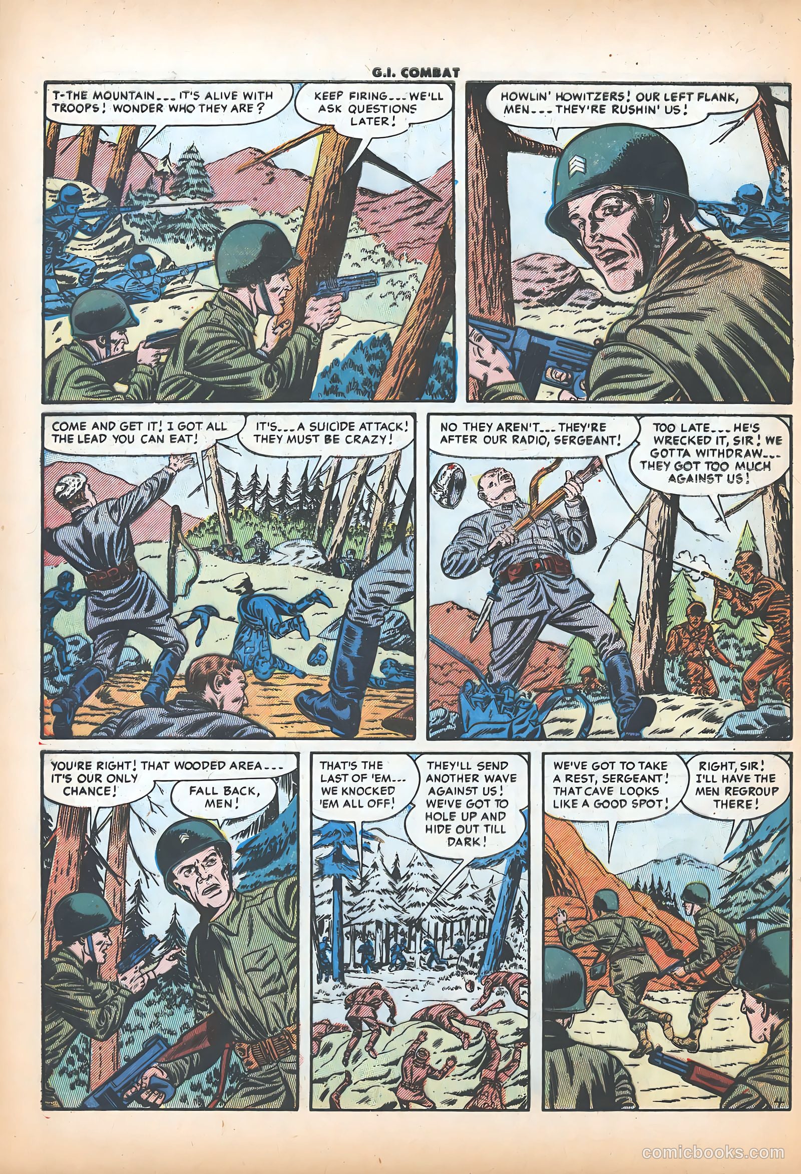 G.I. Combat #18 (1954) — page 7 of 37