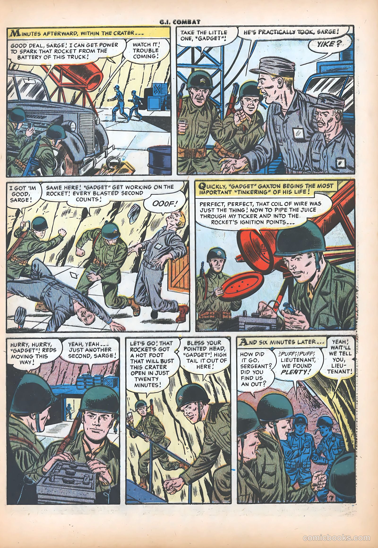 G.I. Combat #18 (1954) — page 10 of 37