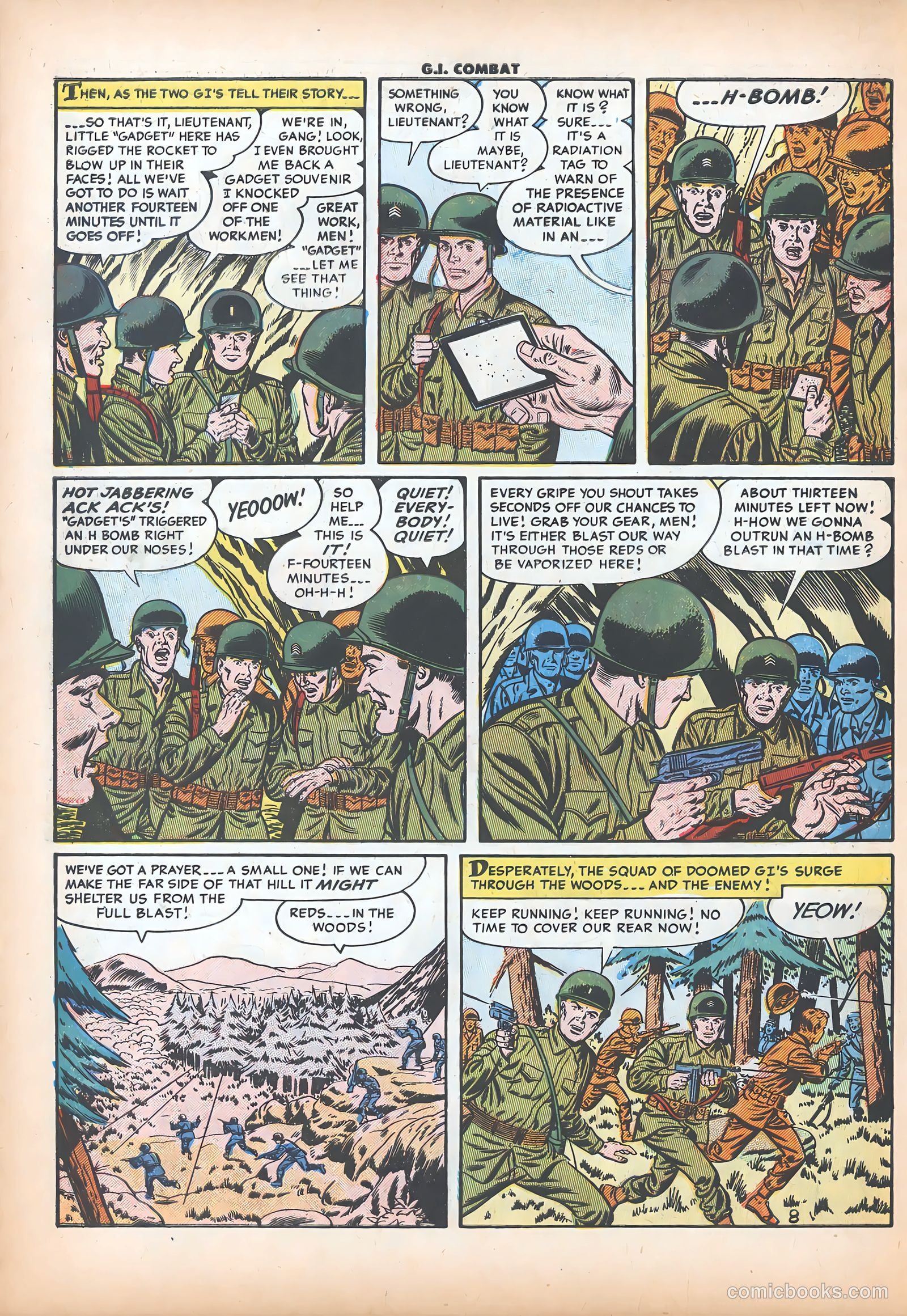 G.I. Combat #18 (1954) — page 11 of 37