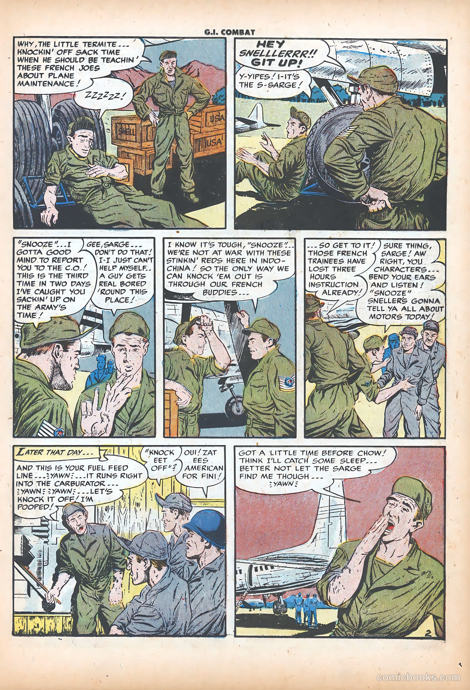 G.I. Combat #18 (1954) — page 14 of 37