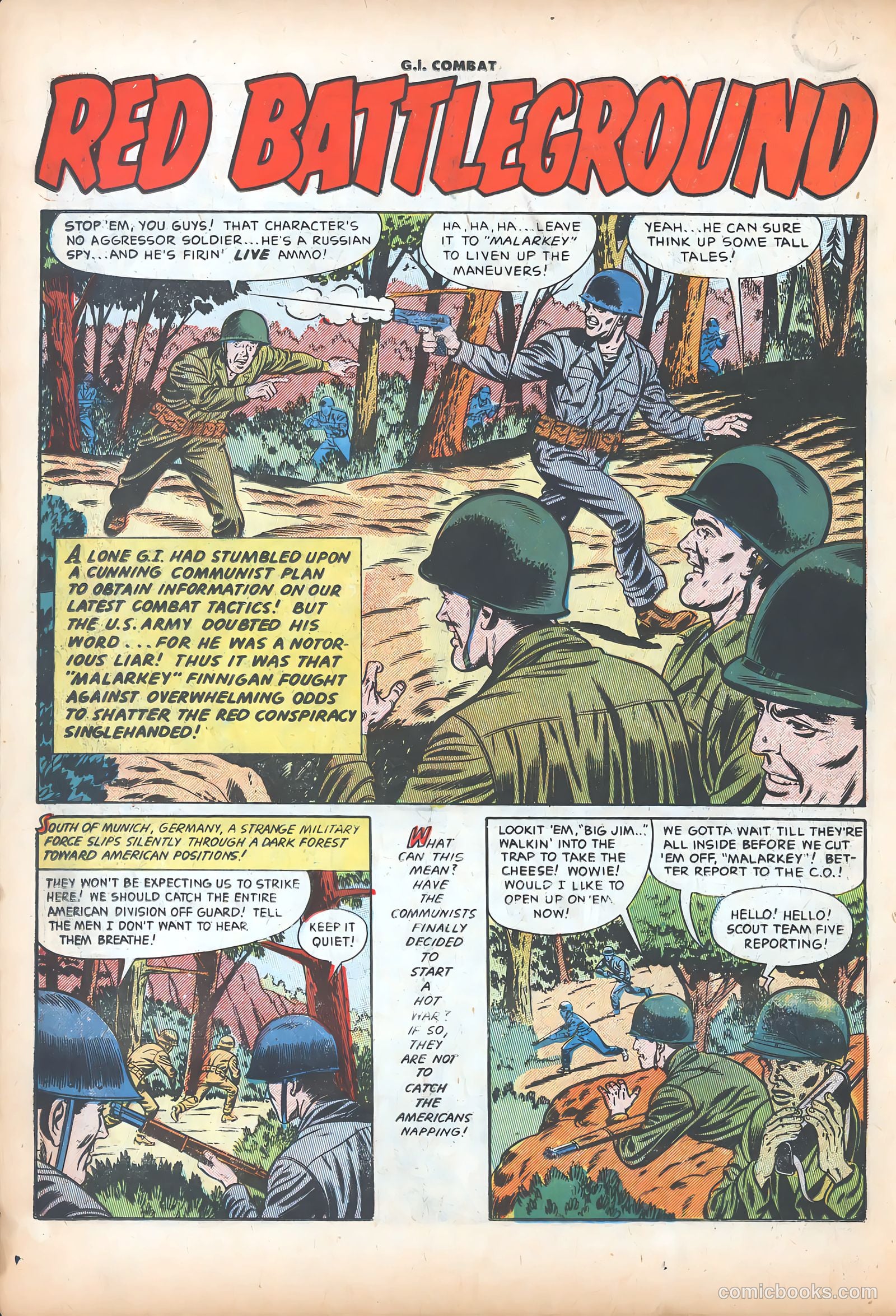 G.I. Combat #18 (1954) — page 19 of 37