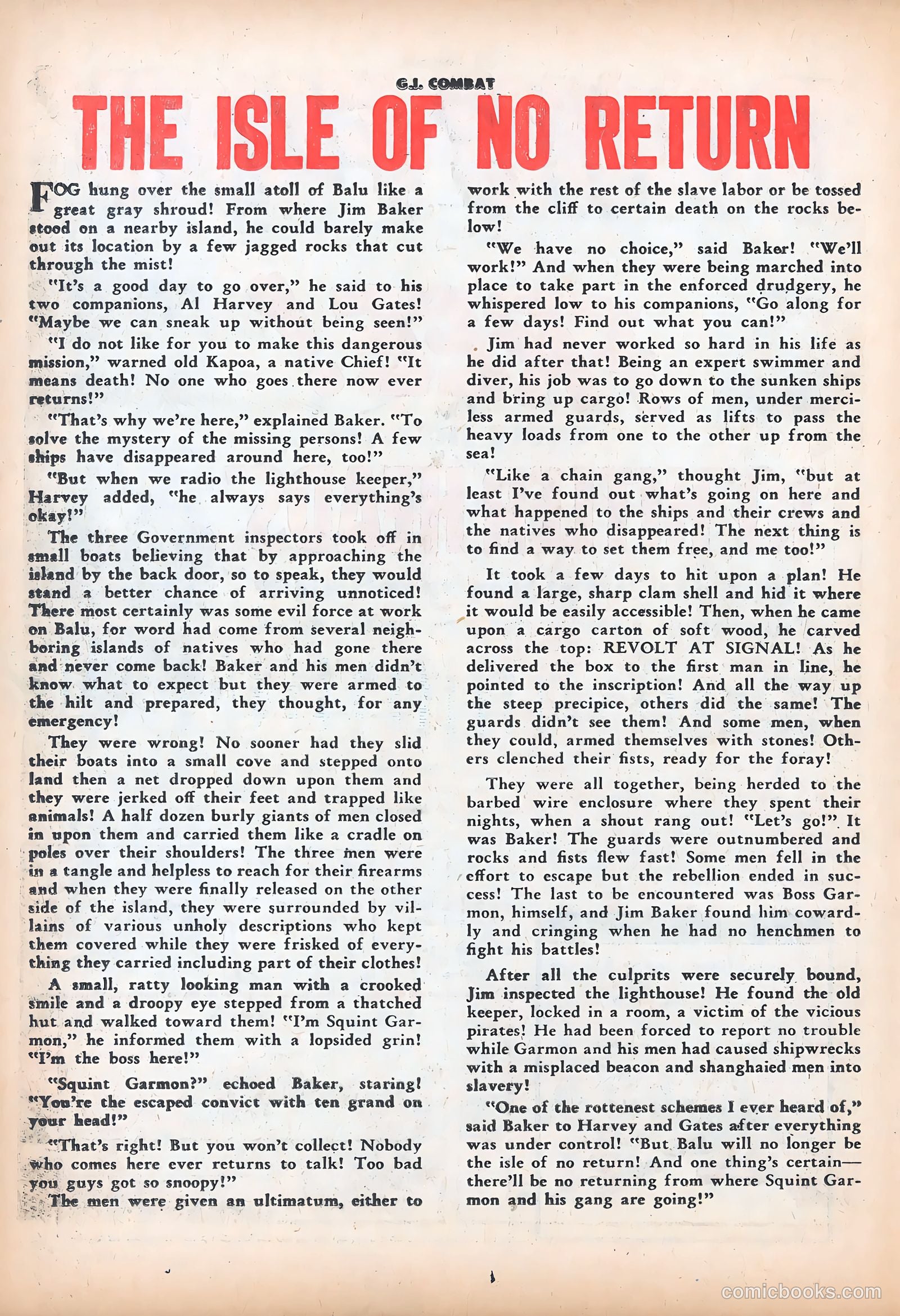 G.I. Combat #18 (1954) — page 27 of 37