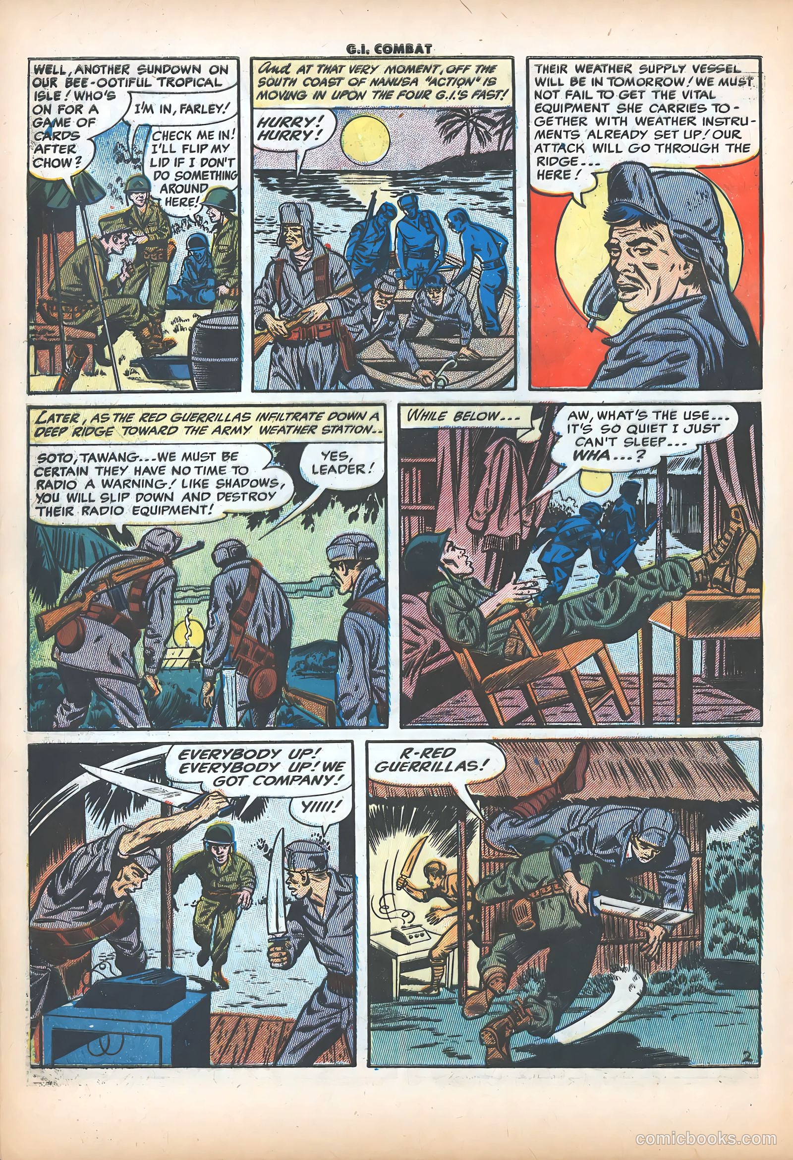 G.I. Combat #18 (1954) — page 29 of 37