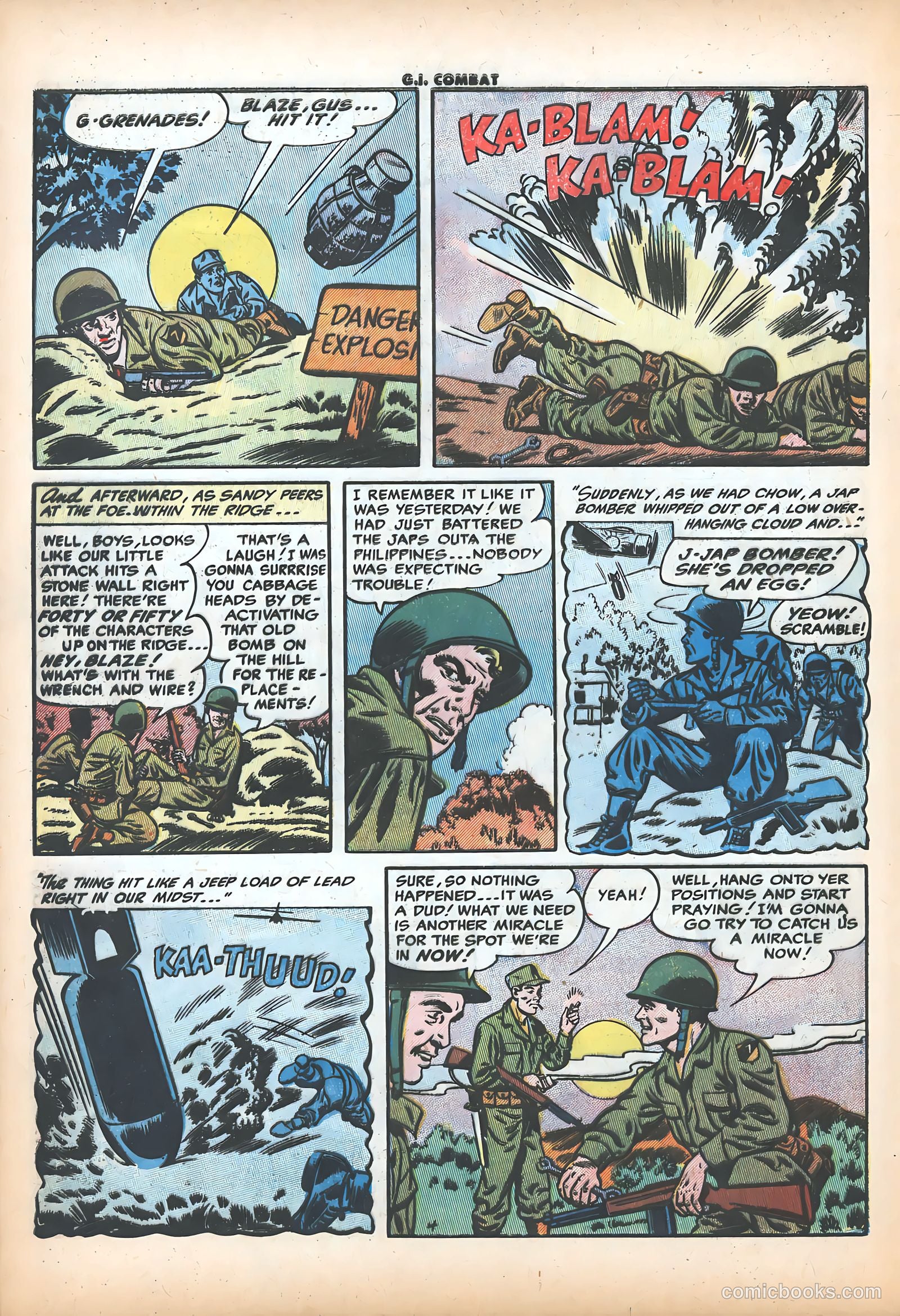 G.I. Combat #18 (1954) — page 31 of 37