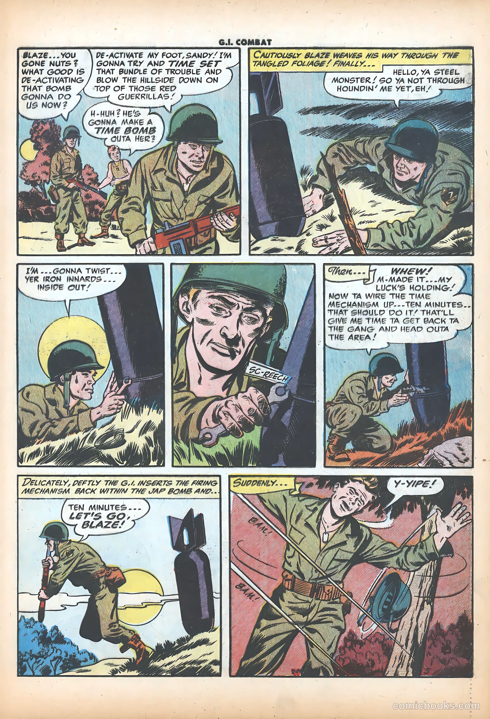 G.I. Combat #18 (1954) — page 32 of 37