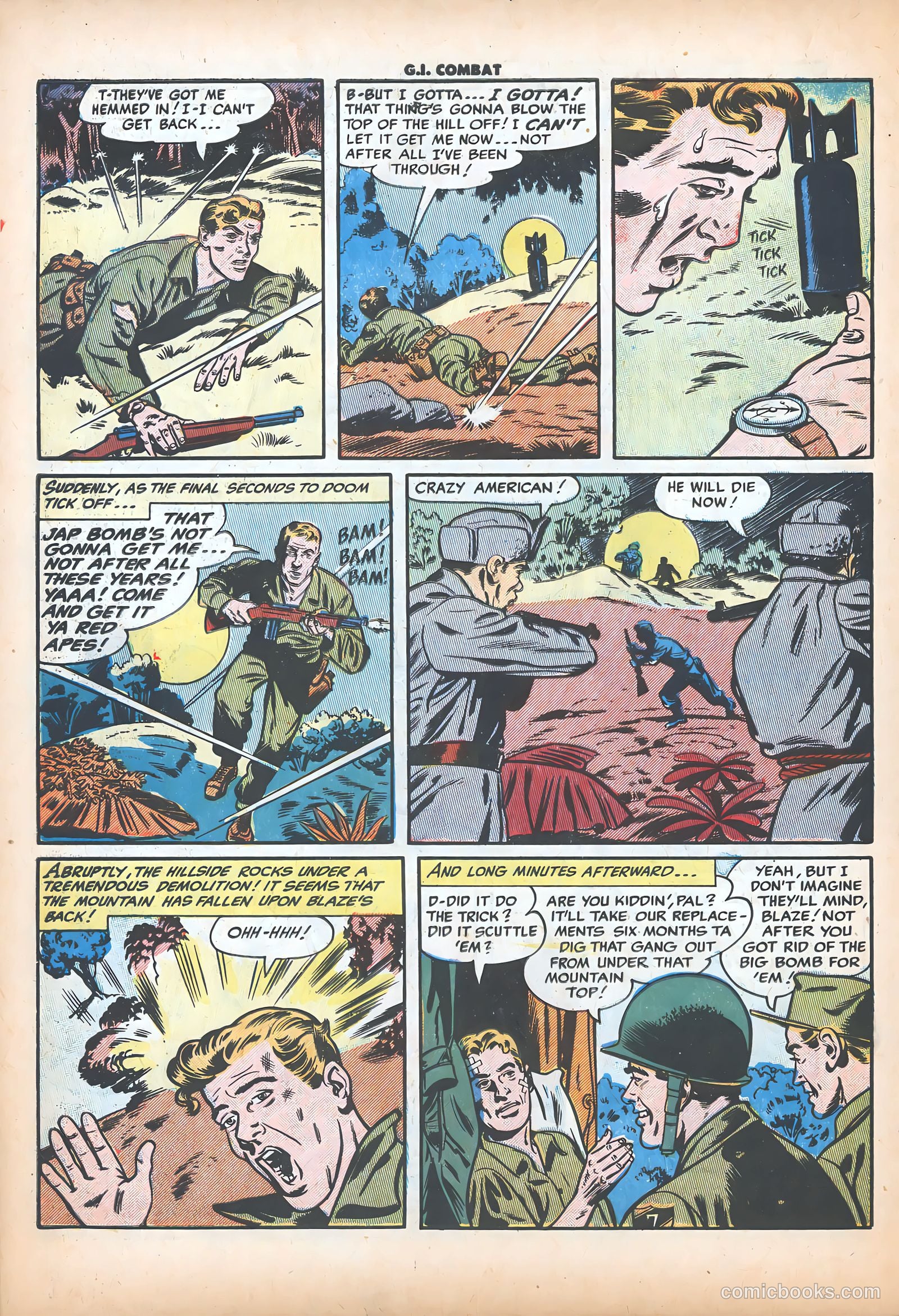 G.I. Combat #18 (1954) — page 33 of 37