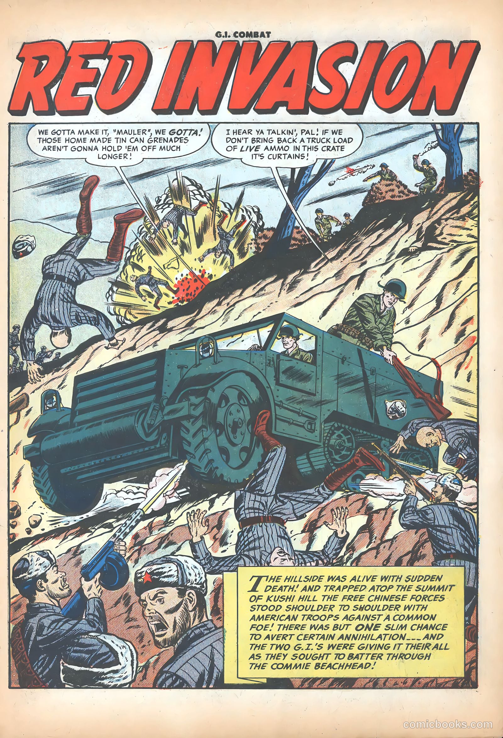 G.I. Combat #19 (1954) — page 3 of 36