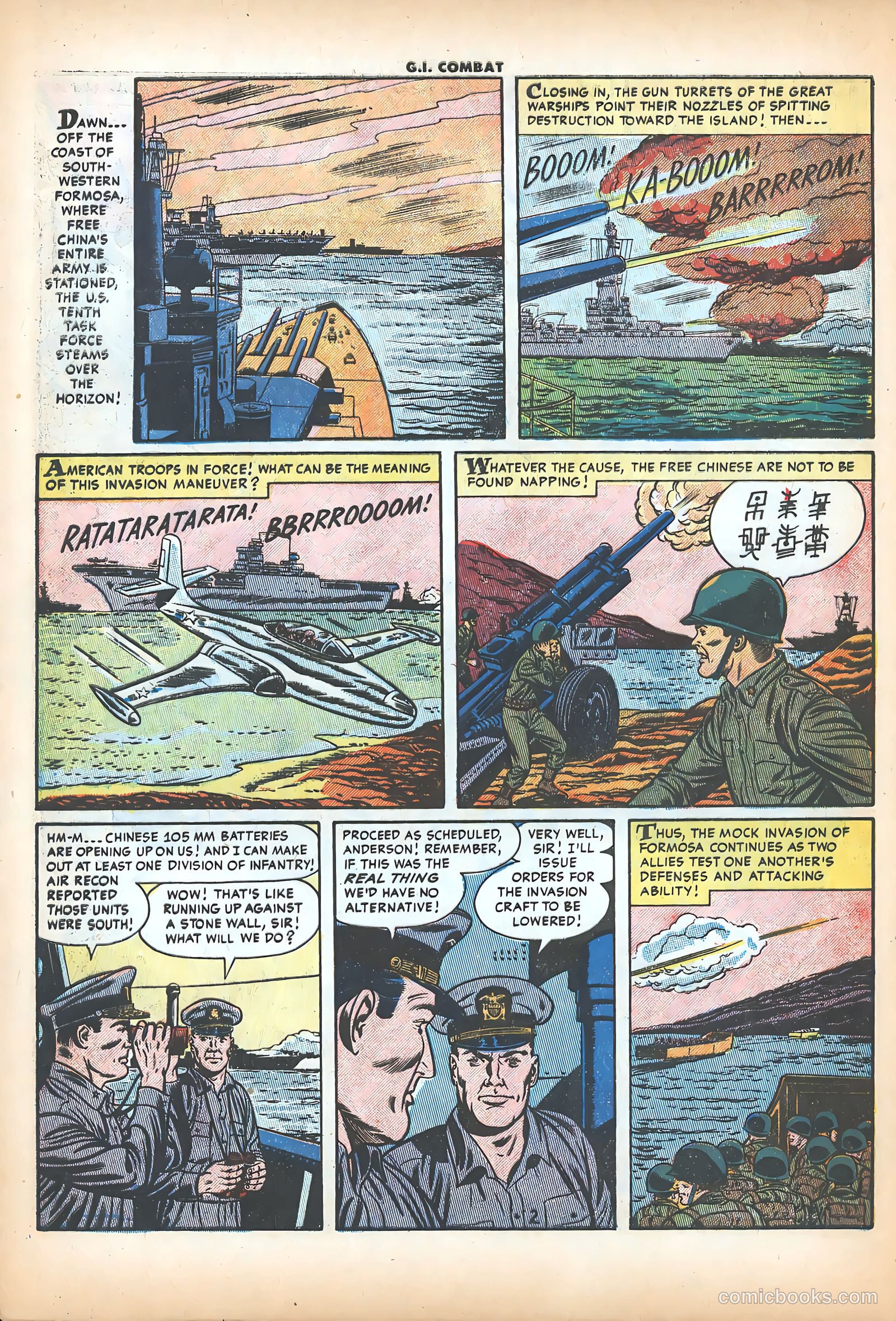 G.I. Combat #19 (1954) — page 4 of 36
