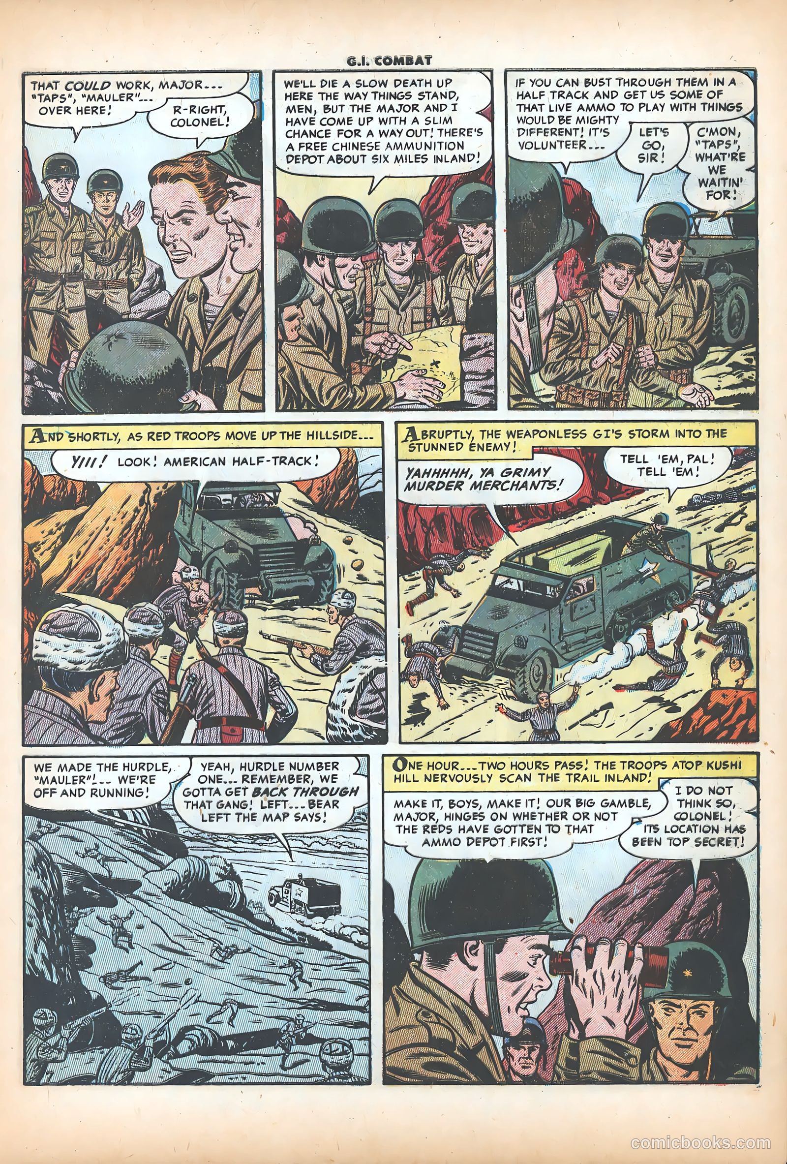 G.I. Combat #19 (1954) — page 9 of 36