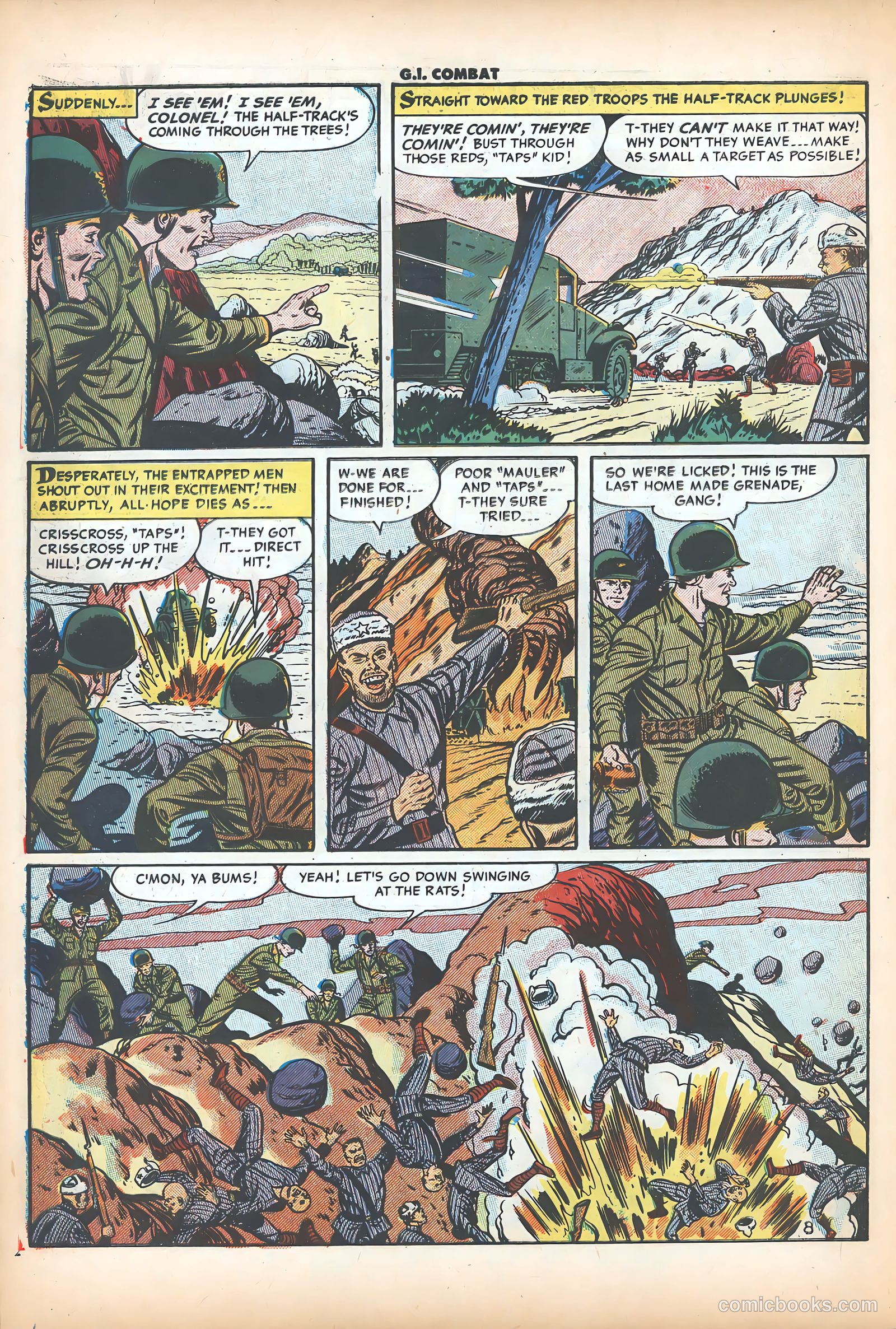 G.I. Combat #19 (1954) — page 10 of 36