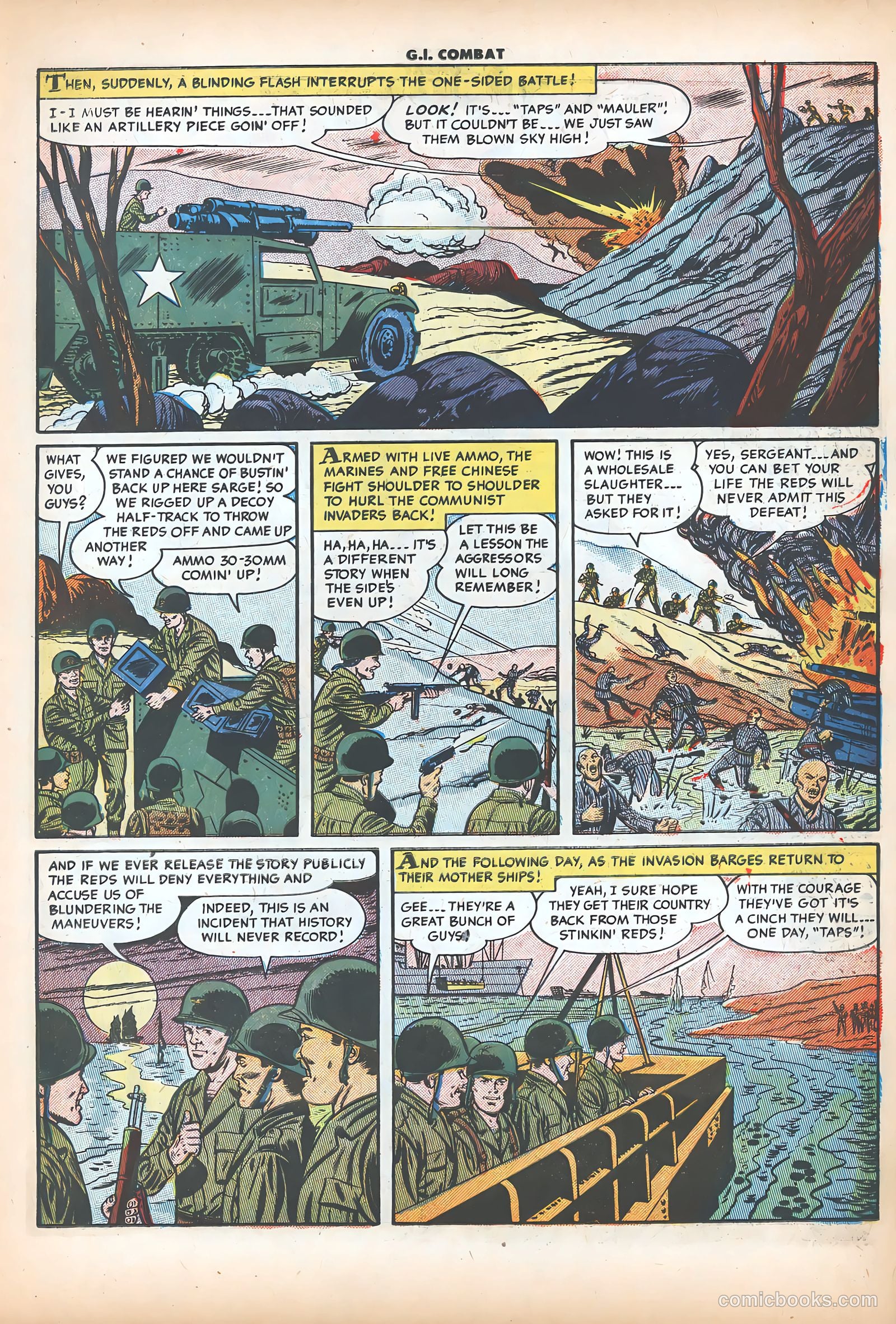 G.I. Combat #19 (1954) — page 11 of 36
