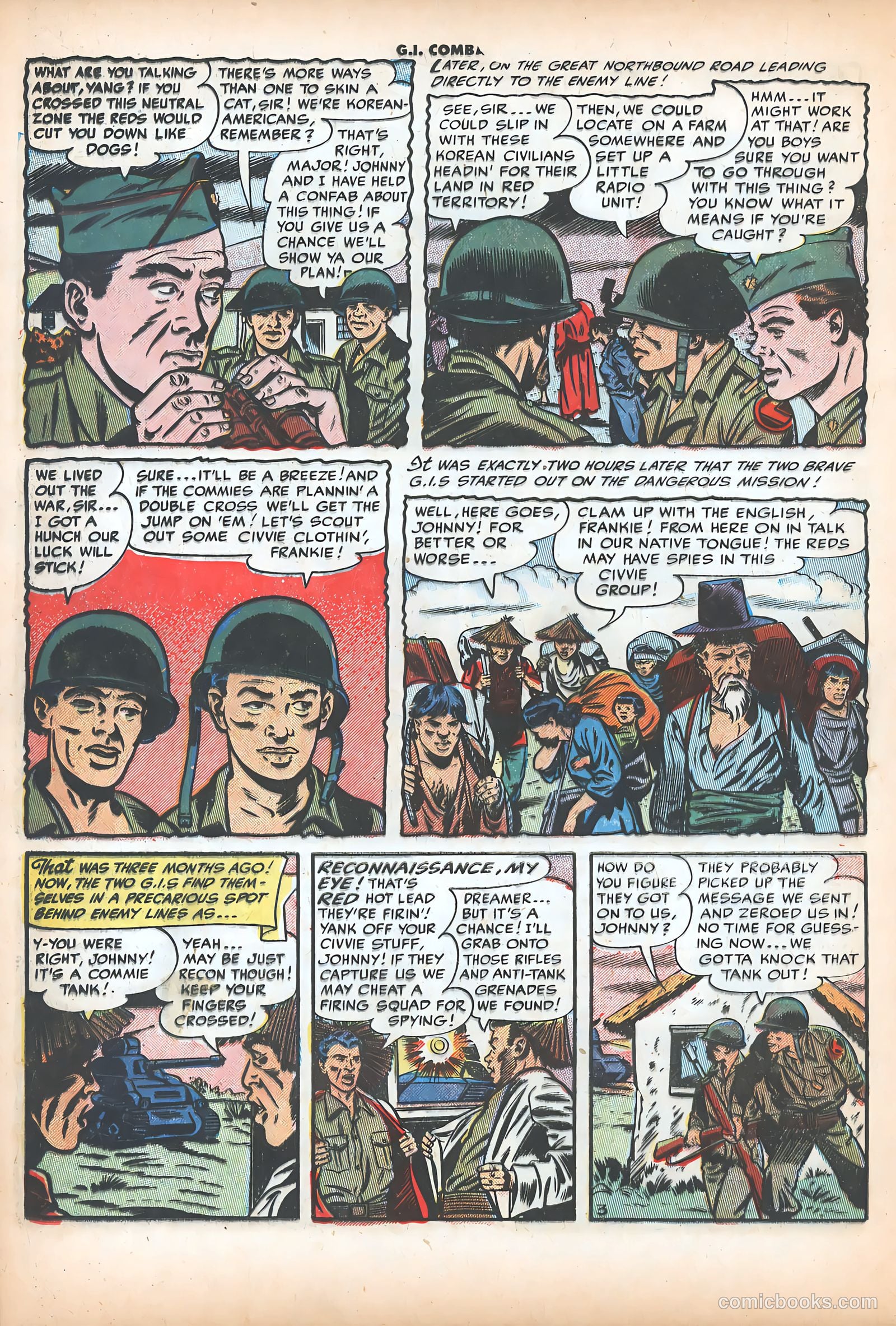 G.I. Combat #19 (1954) — page 14 of 36