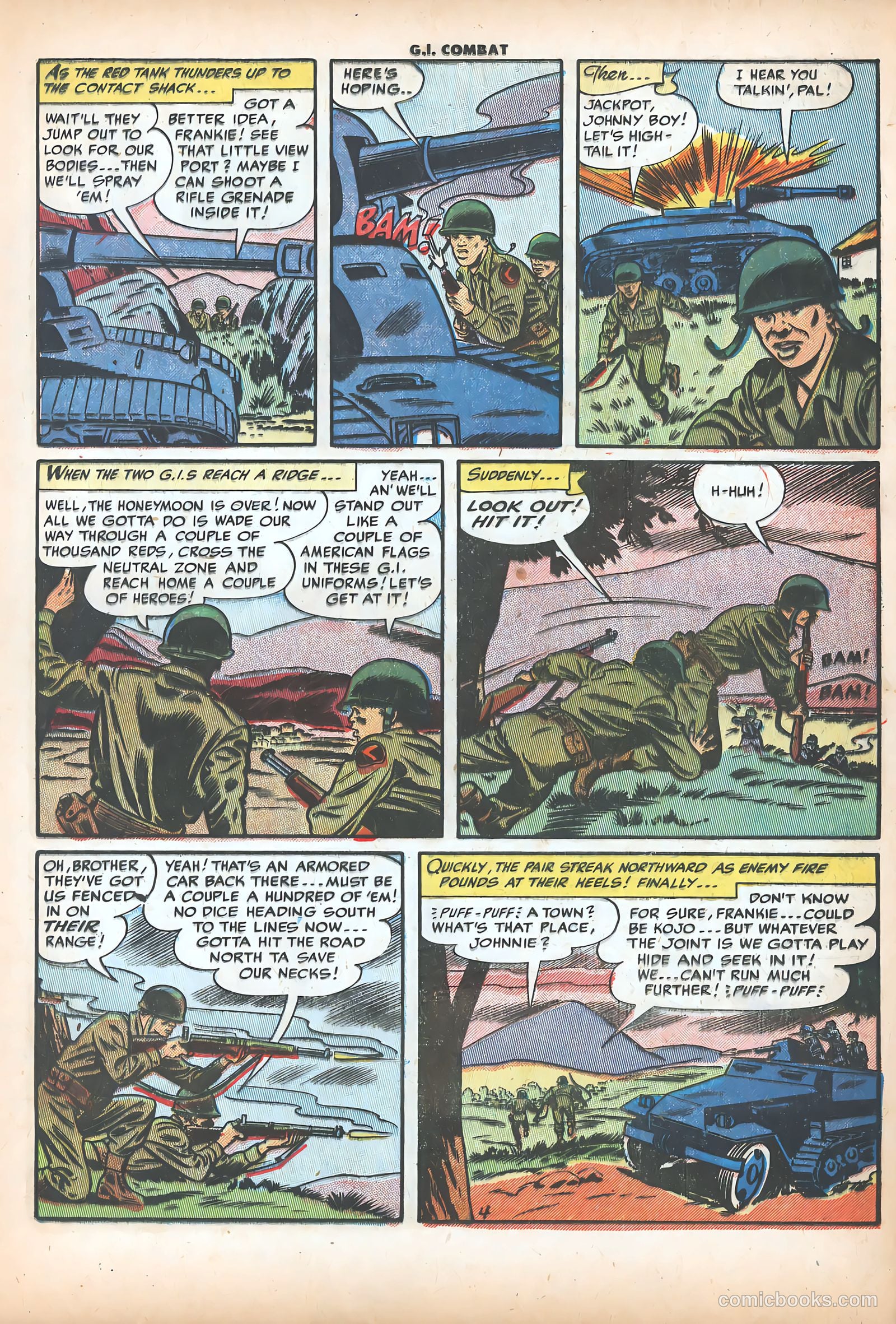 G.I. Combat #19 (1954) — page 15 of 36