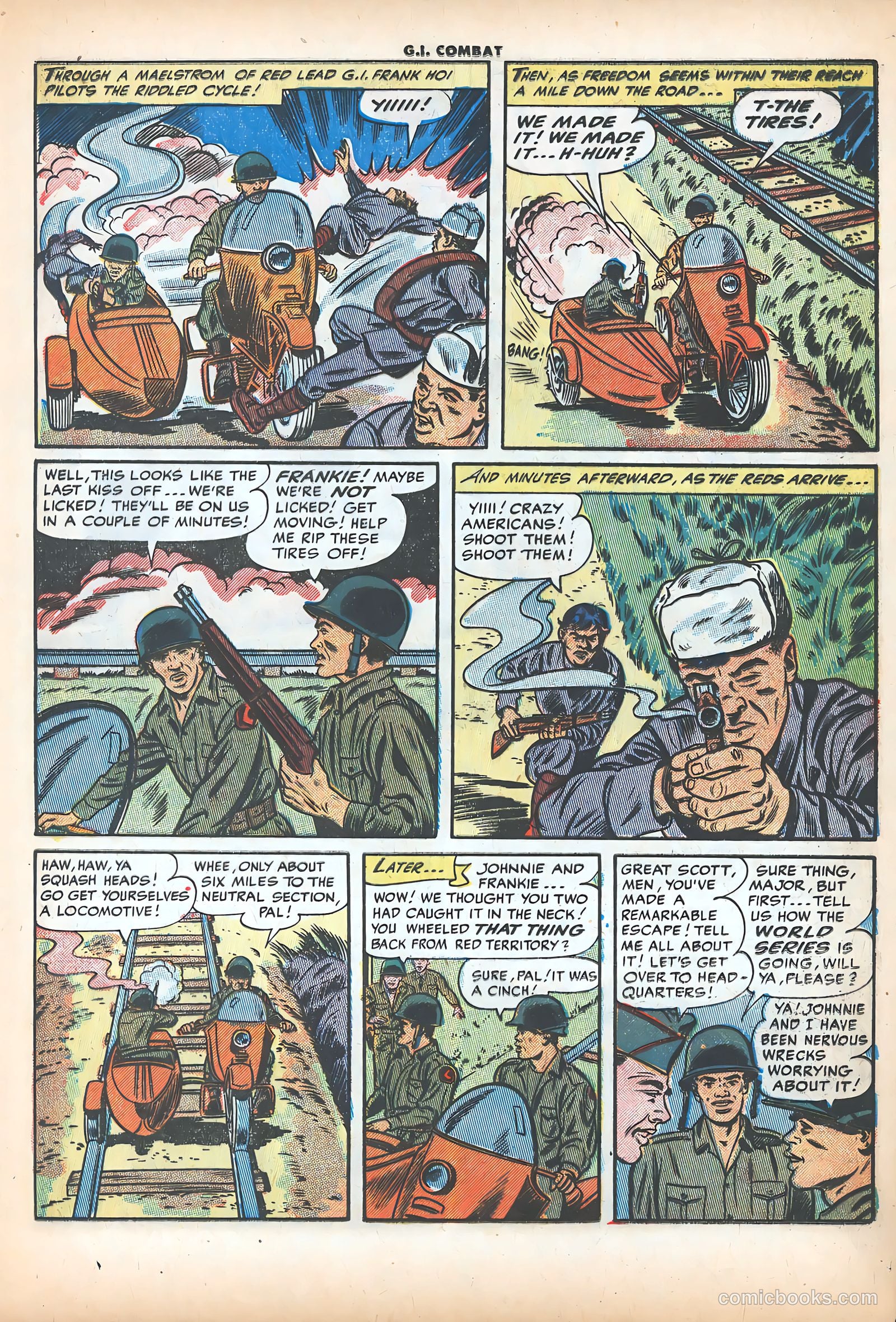 G.I. Combat #19 (1954) — page 17 of 36