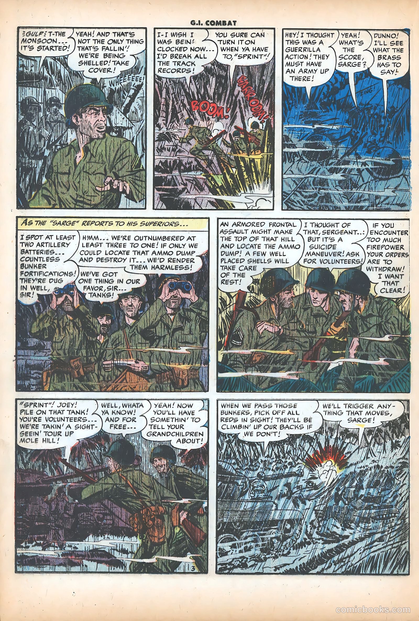 G.I. Combat #19 (1954) — page 20 of 36