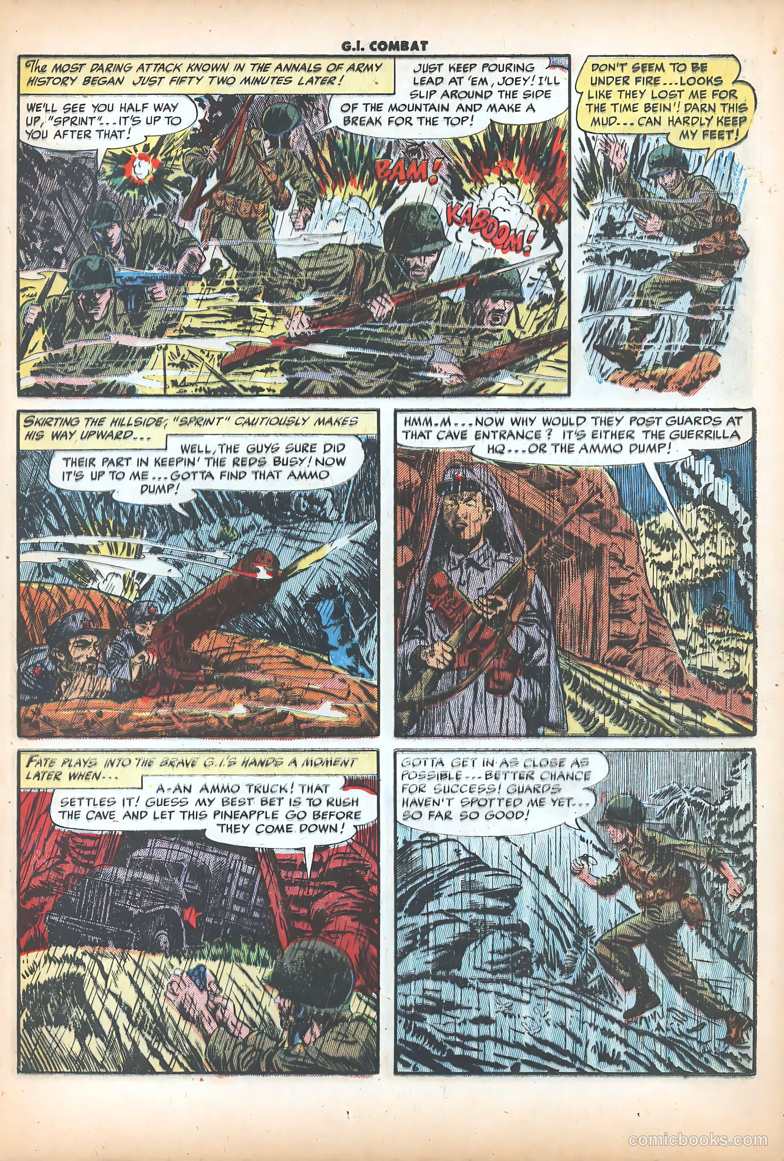G.I. Combat #19 (1954) — page 23 of 36