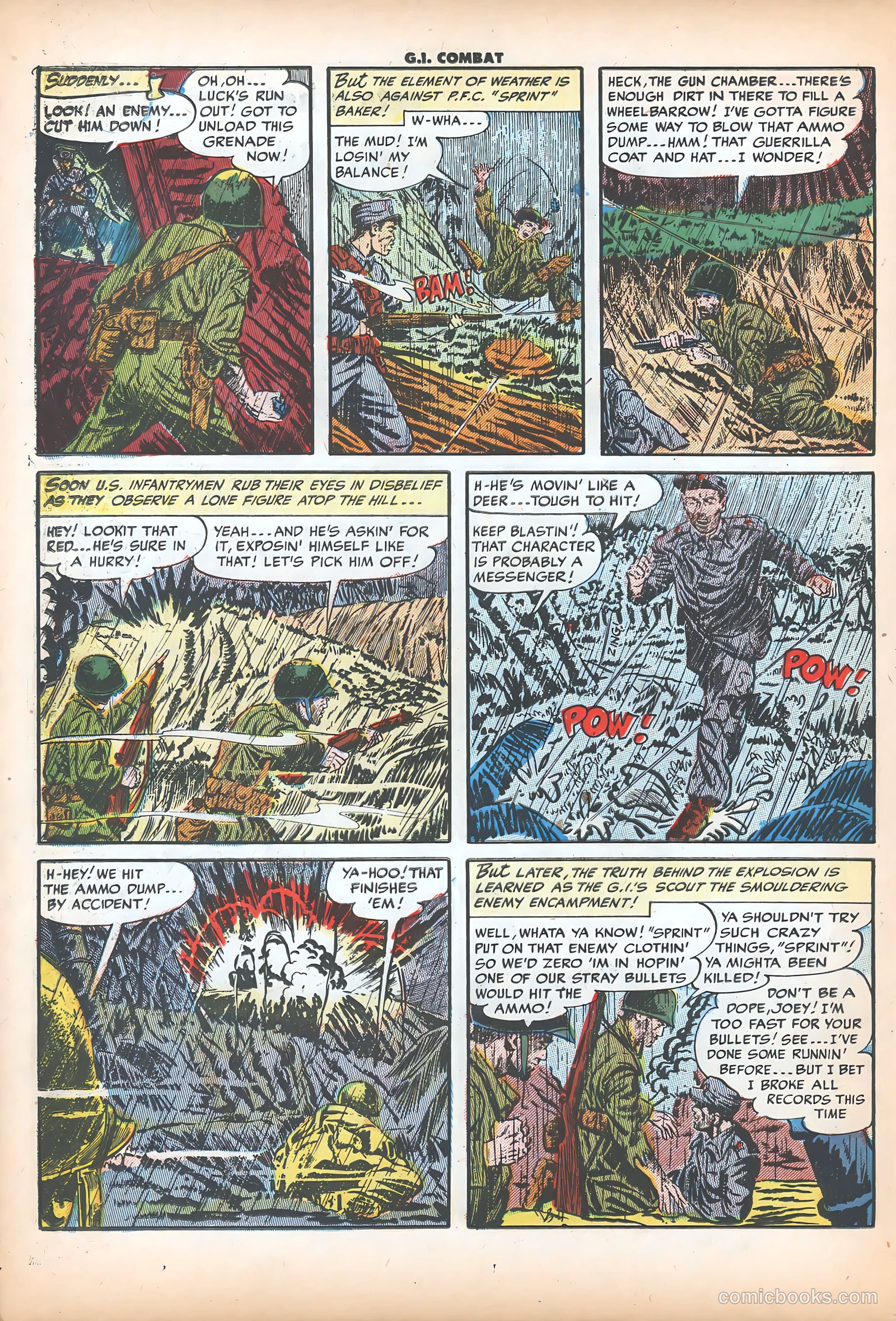 G.I. Combat #19 (1954) — page 24 of 36