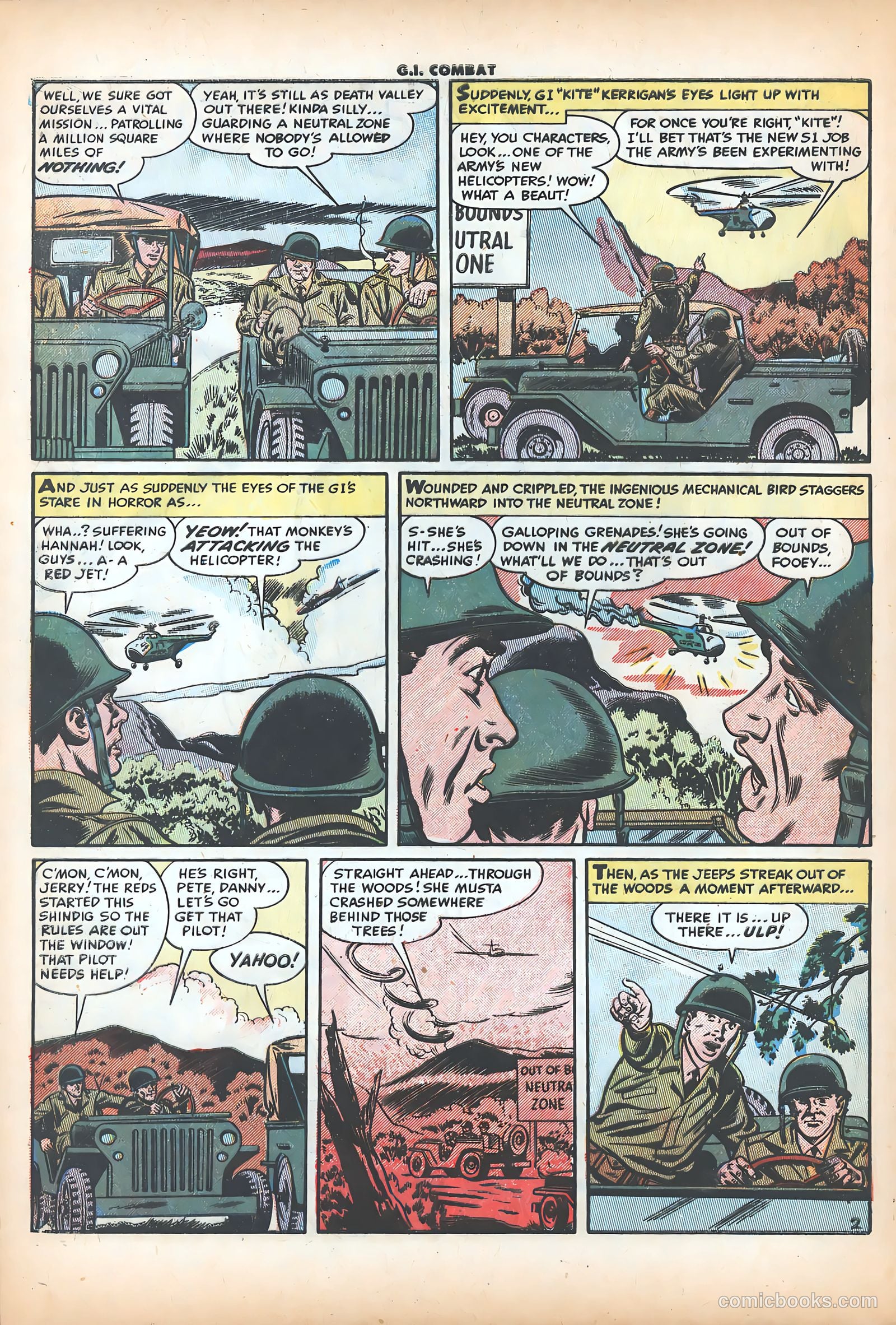 G.I. Combat #19 (1954) — page 28 of 36