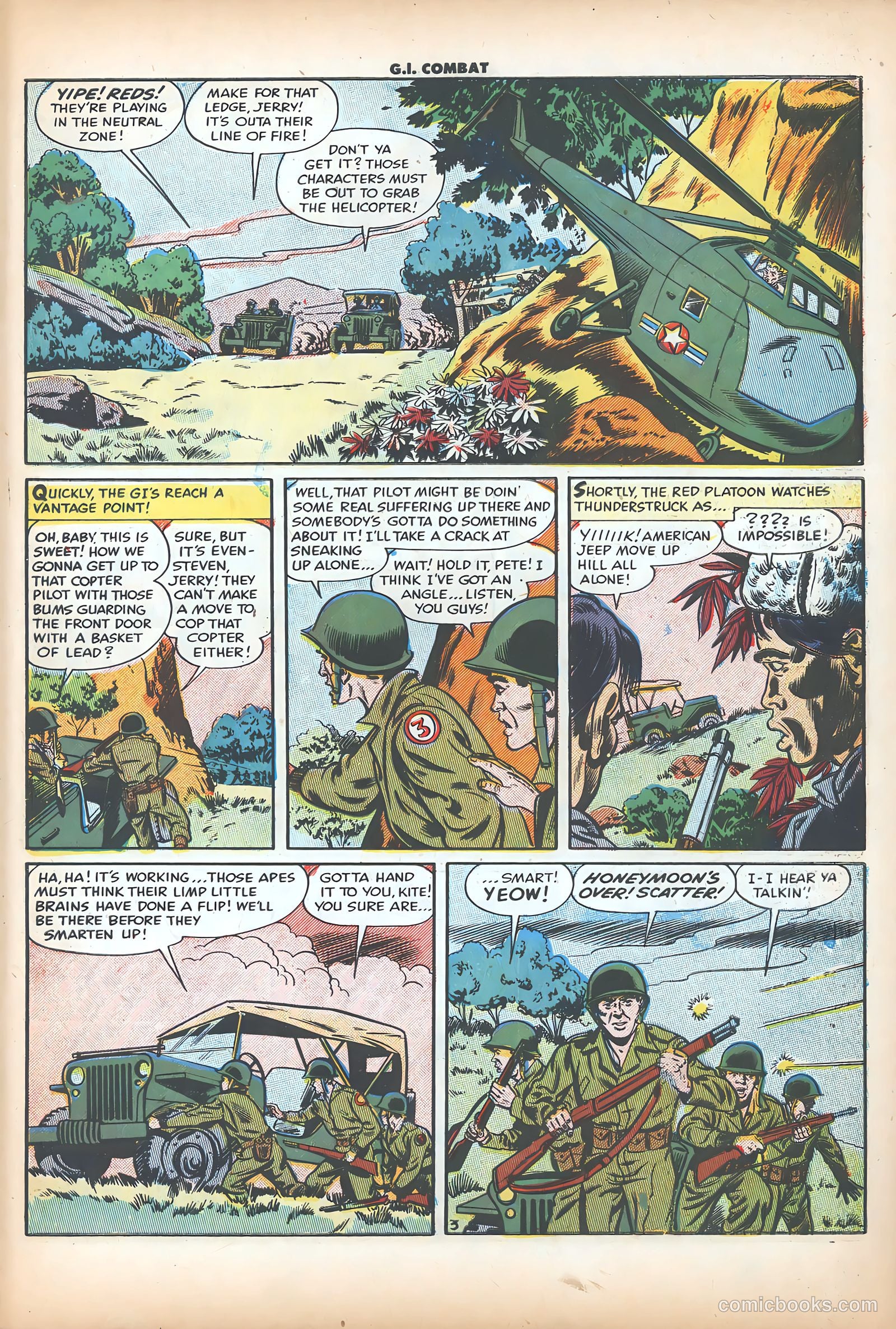 G.I. Combat #19 (1954) — page 29 of 36