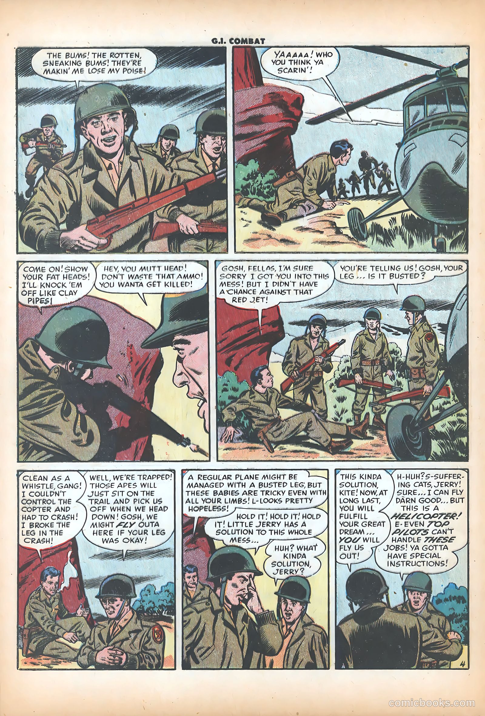 G.I. Combat #19 (1954) — page 30 of 36