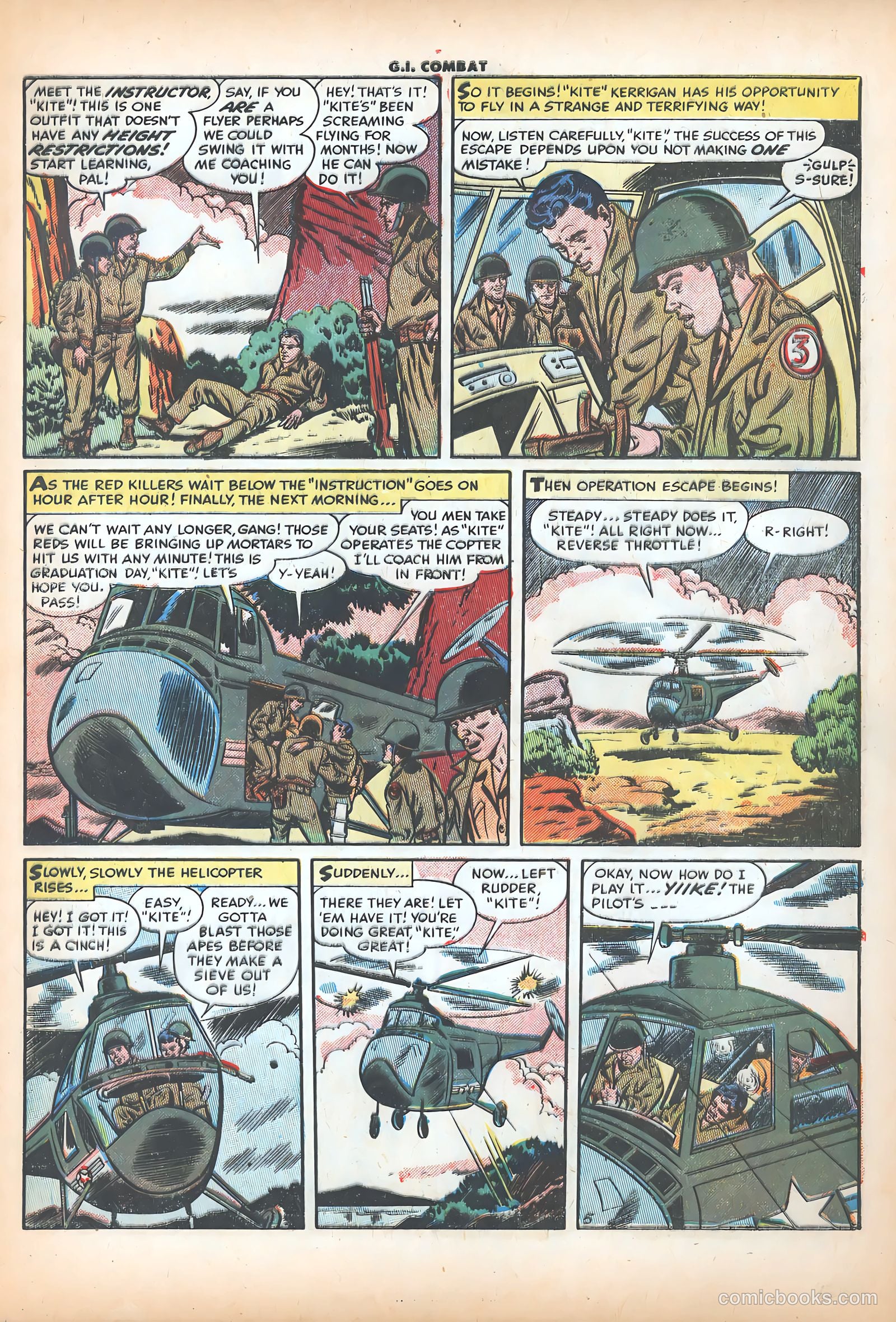 G.I. Combat #19 (1954) — page 31 of 36