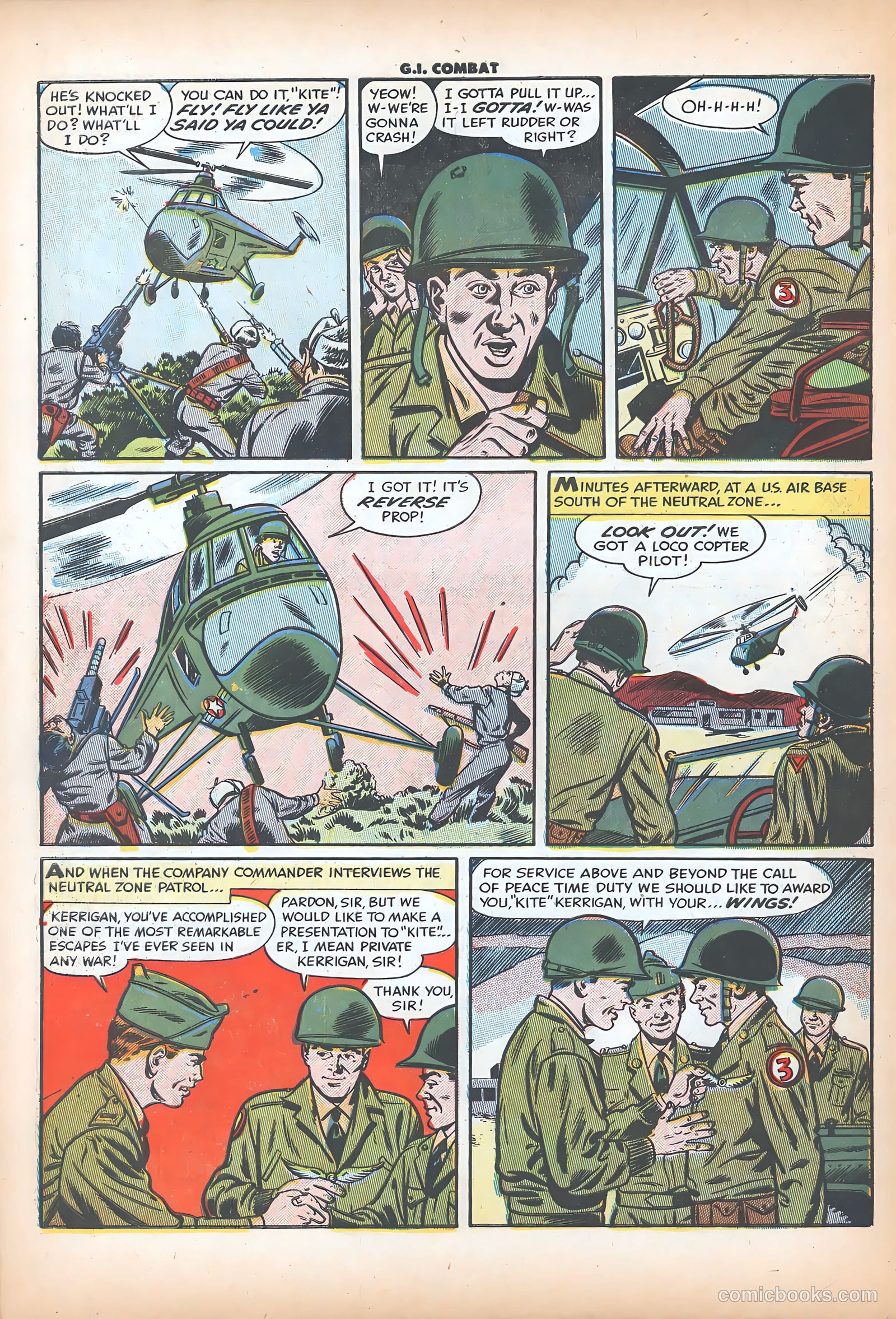 G.I. Combat #19 (1954) — page 32 of 36
