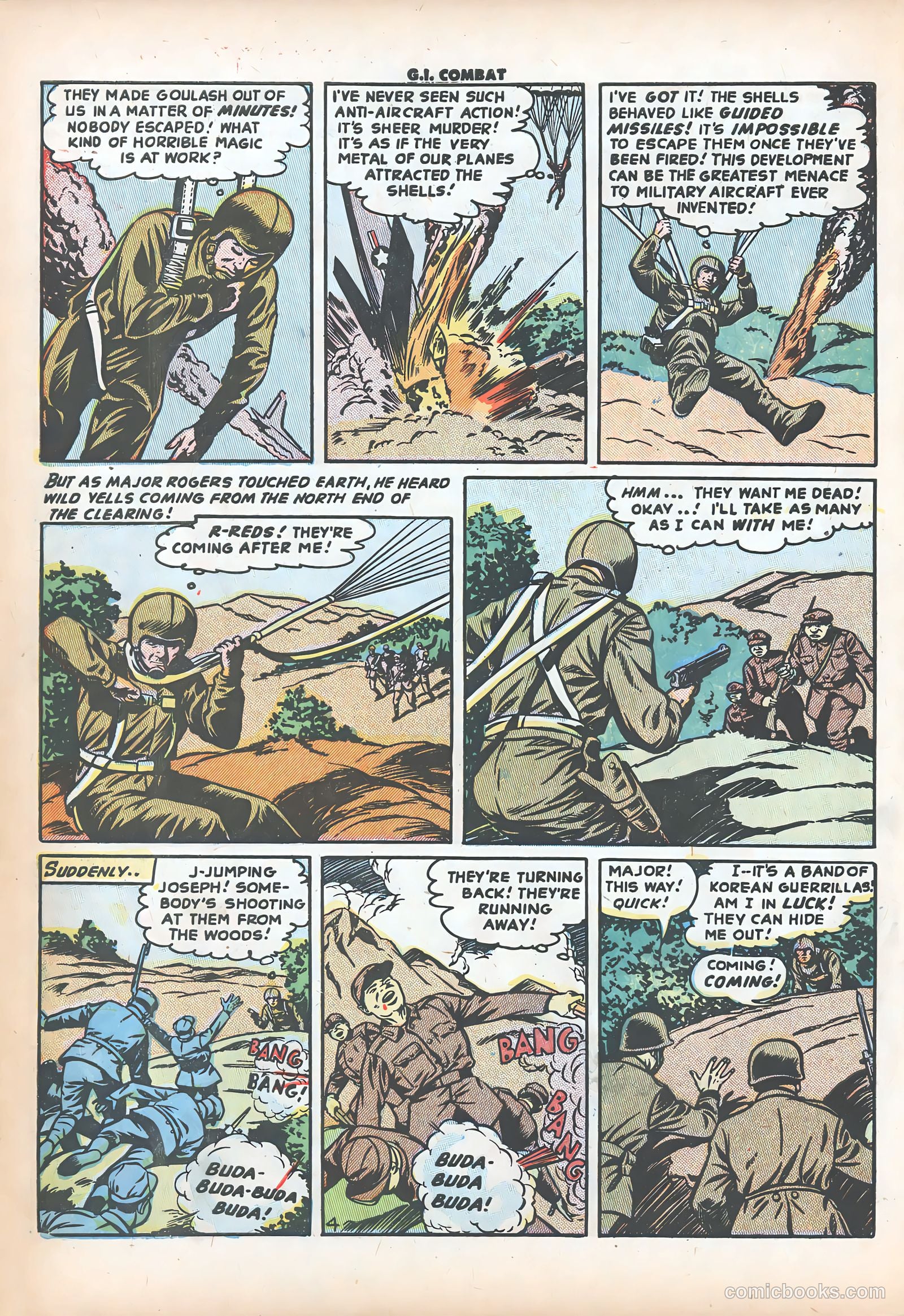 G.I. Combat #2 (1952) — page 6 of 36