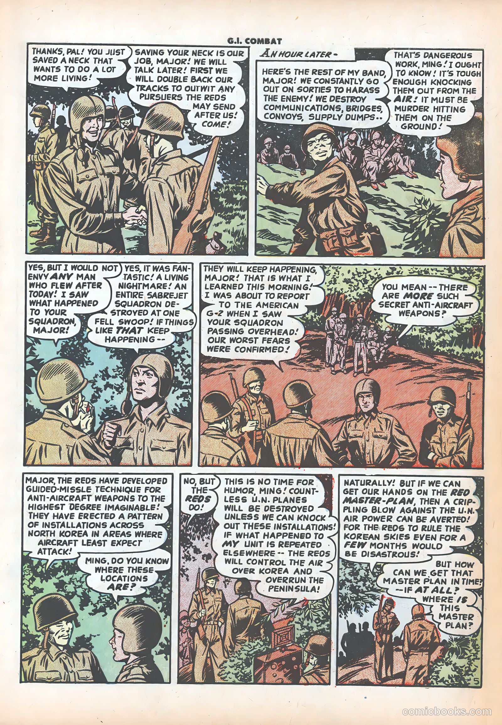 G.I. Combat #2 (1952) — page 7 of 36