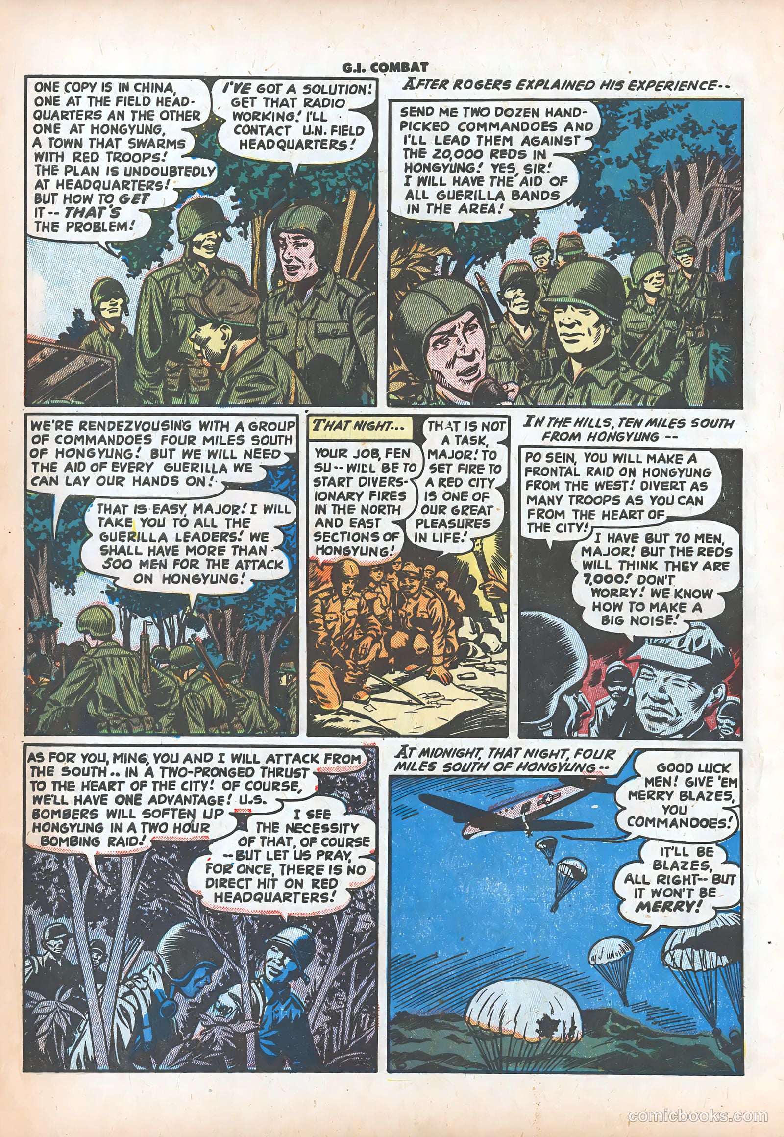 G.I. Combat #2 (1952) — page 8 of 36