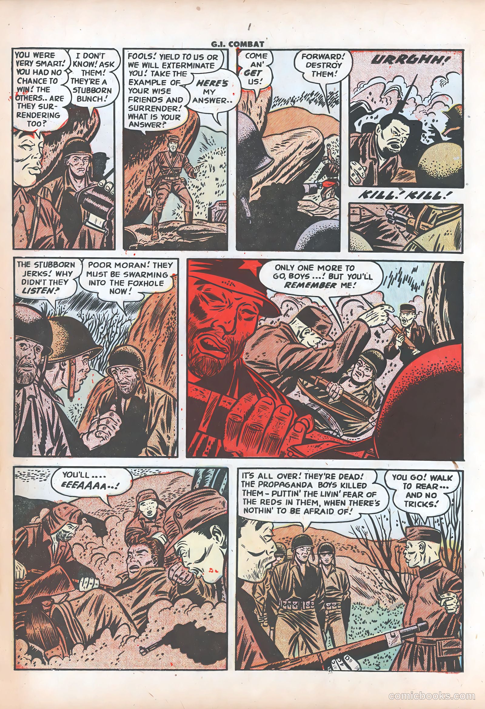 G.I. Combat #2 (1952) — page 14 of 36