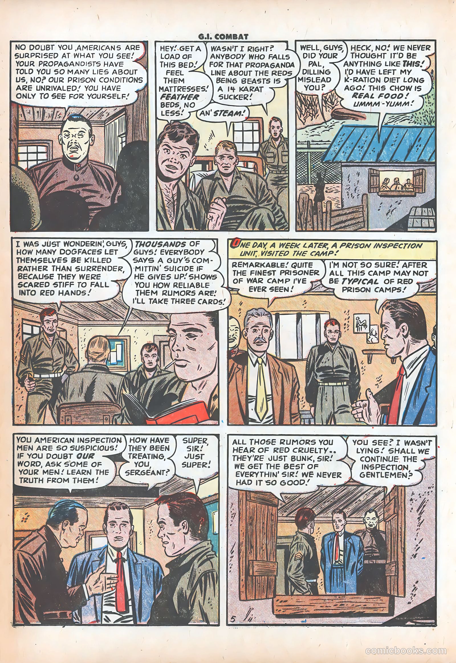 G.I. Combat #2 (1952) — page 16 of 36