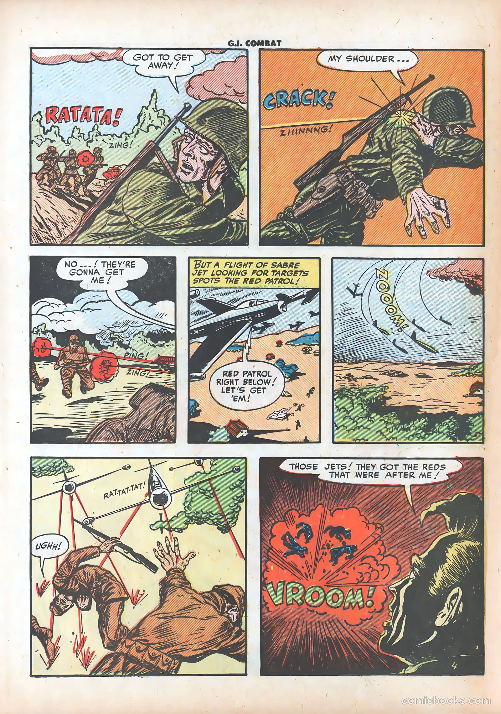 G.I. Combat #2 (1952) — page 21 of 36