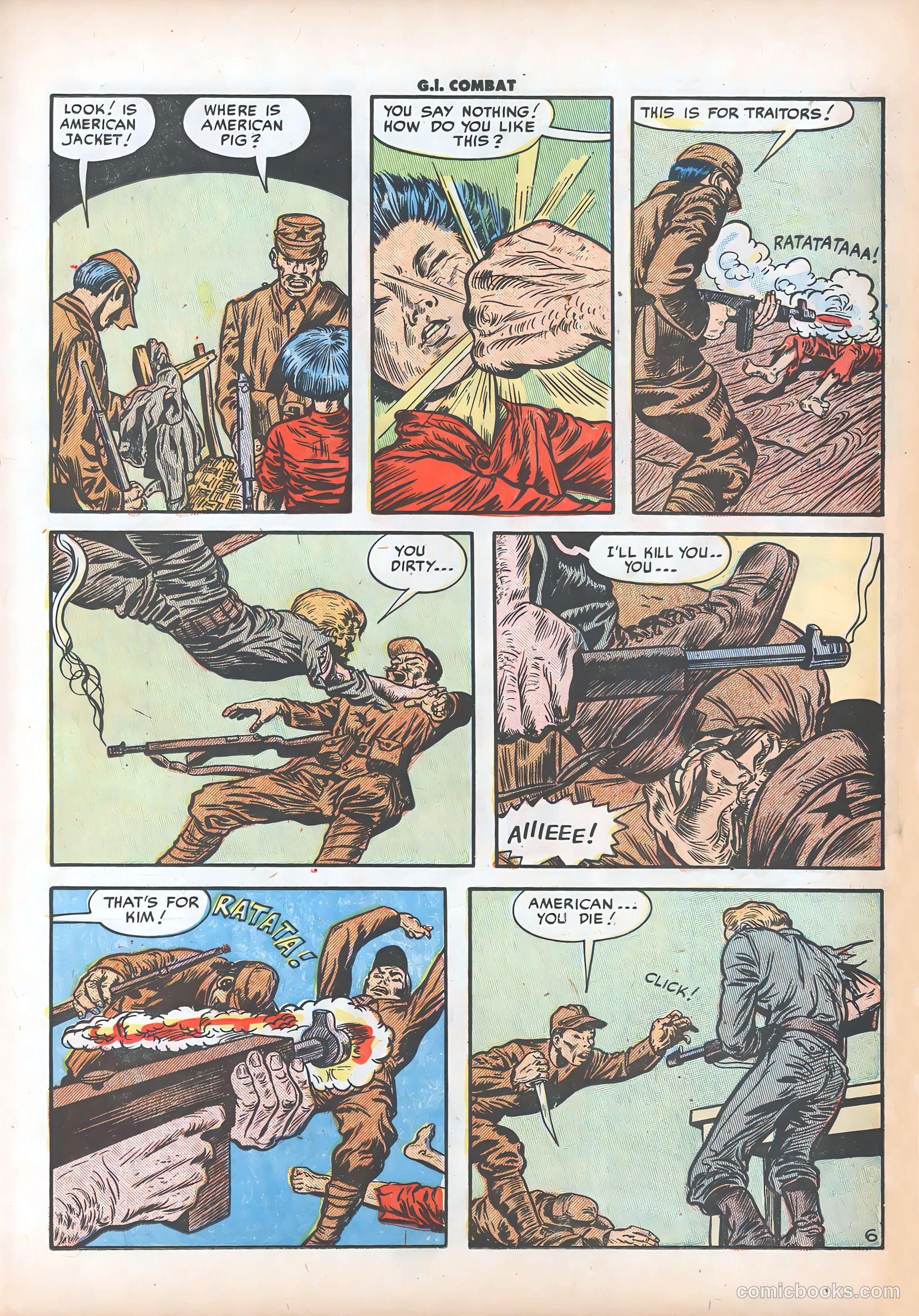 G.I. Combat #2 (1952) — page 23 of 36
