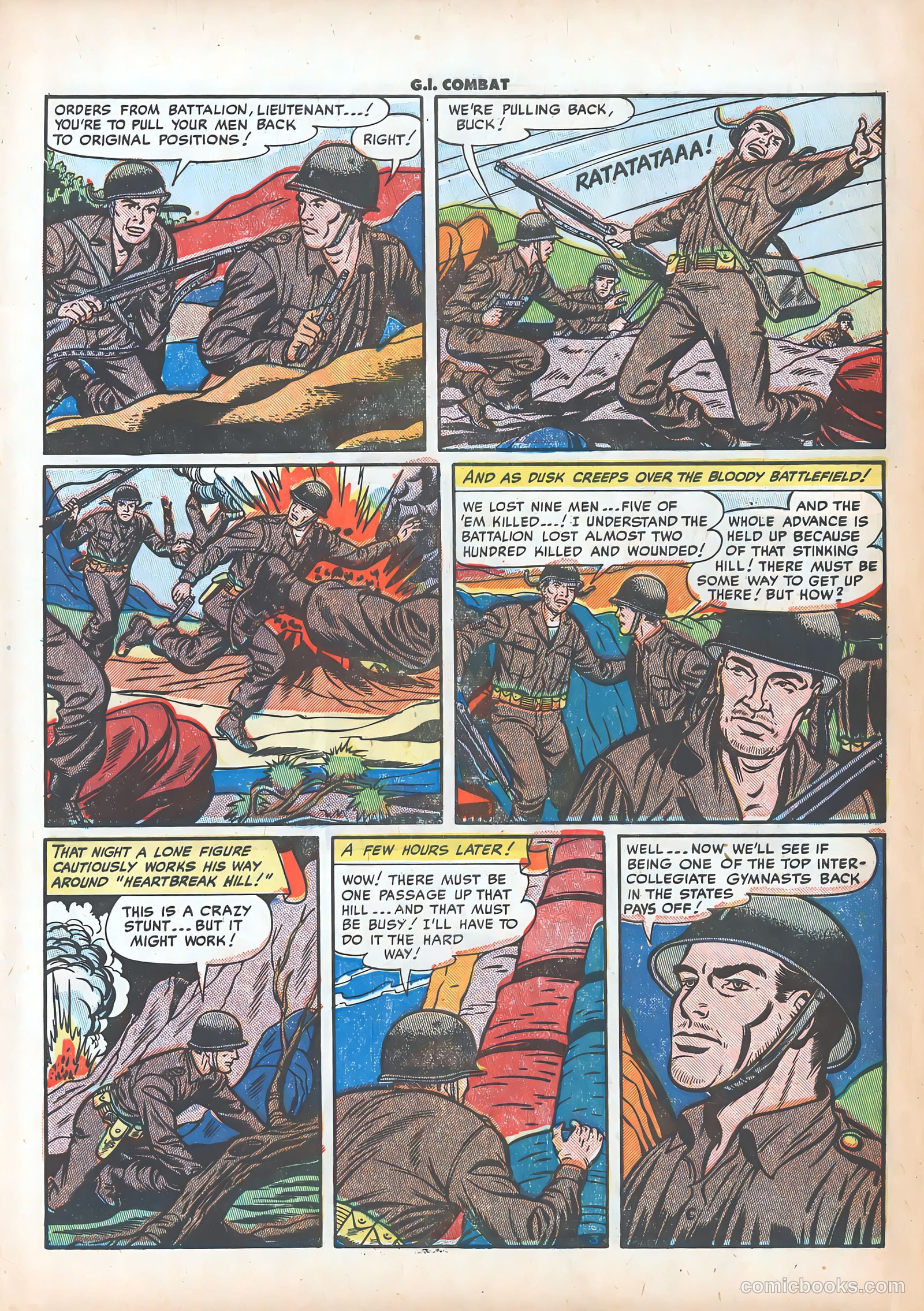 G.I. Combat #2 (1952) — page 29 of 36