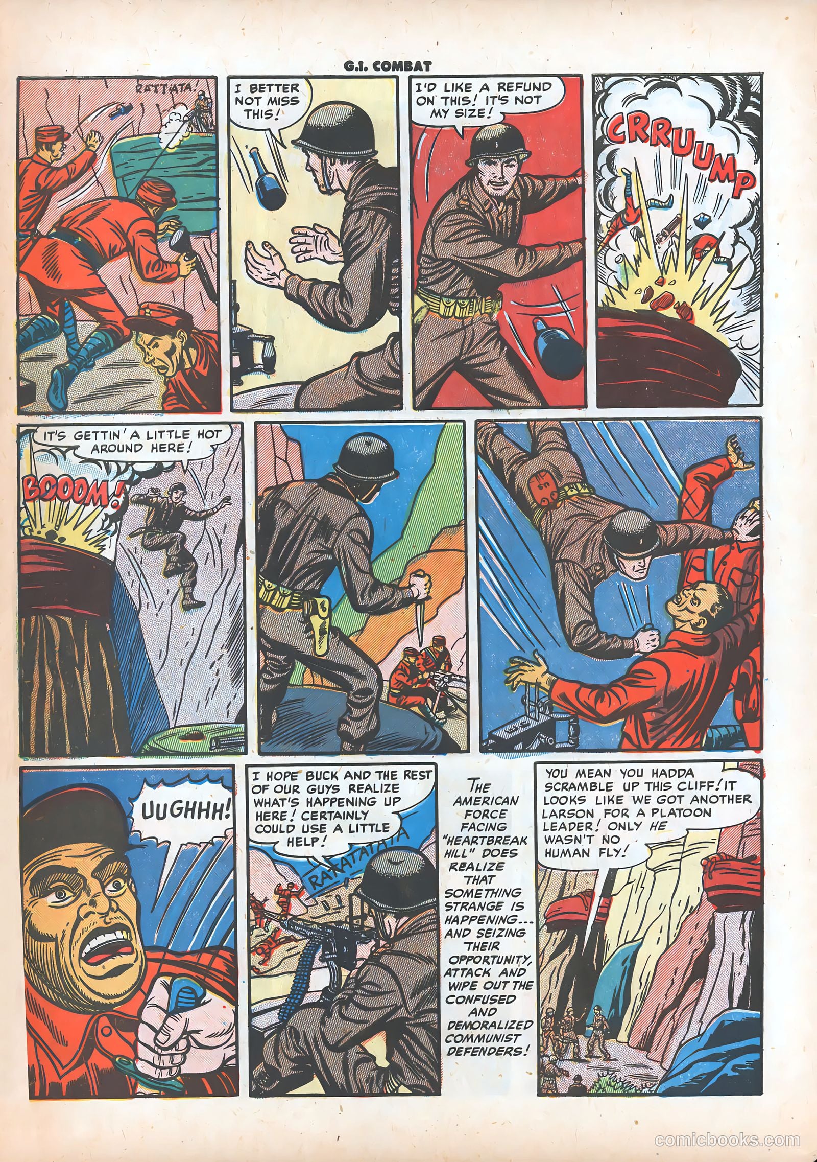 G.I. Combat #2 (1952) — page 32 of 36