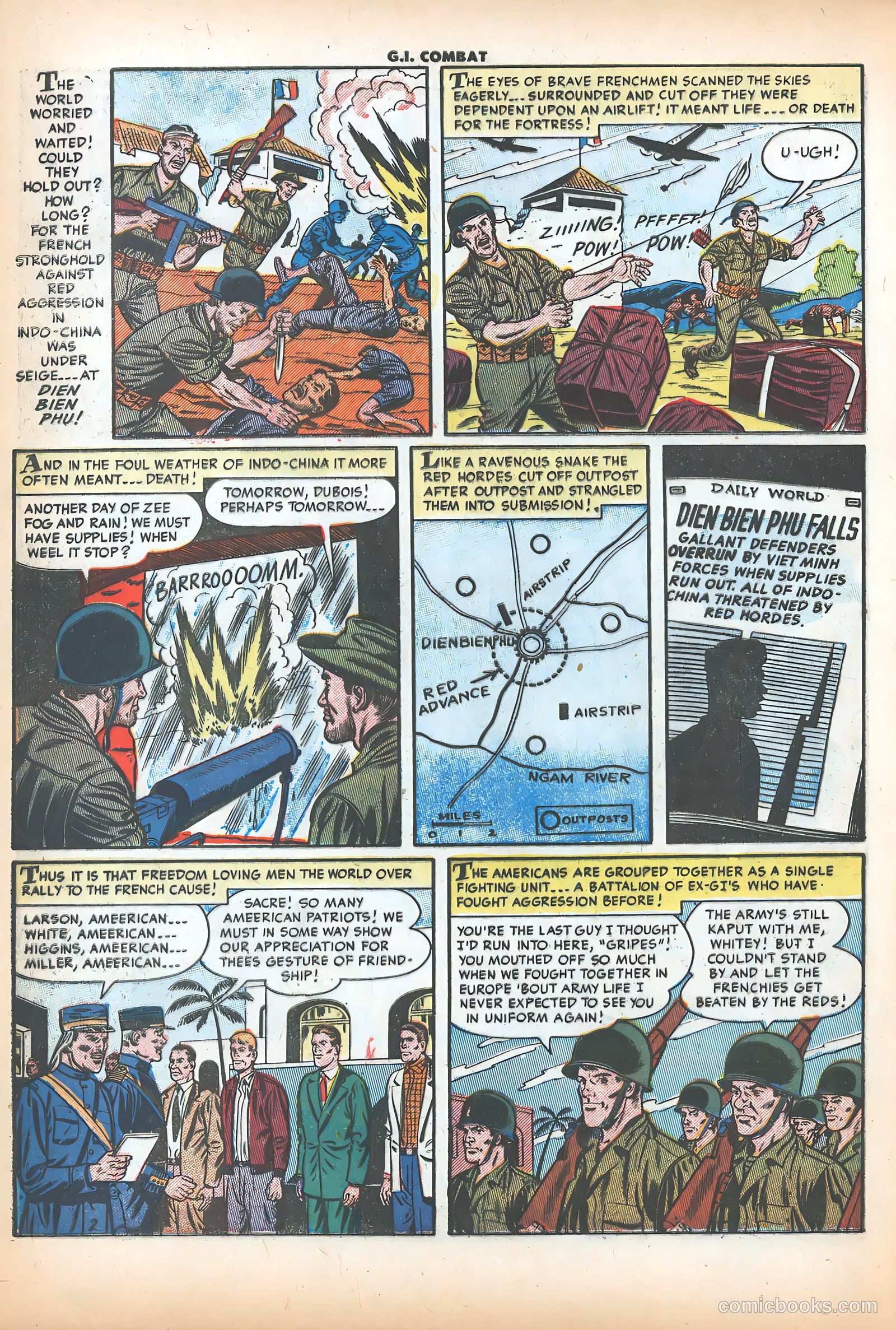 G.I. Combat #20 (1955) — page 4 of 38