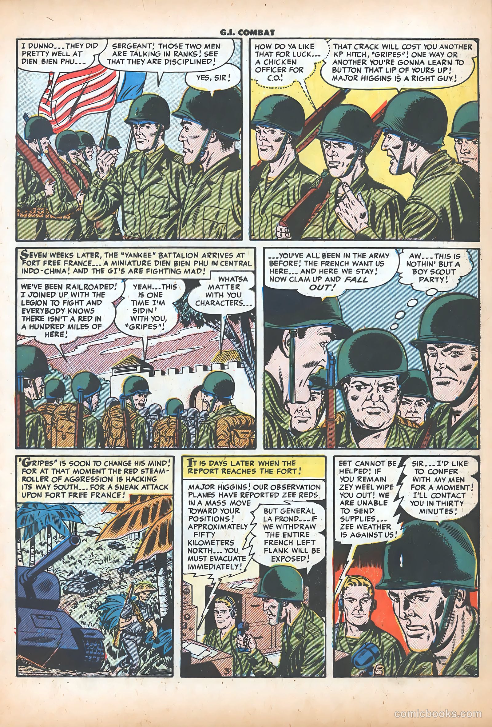 G.I. Combat #20 (1955) — page 5 of 38