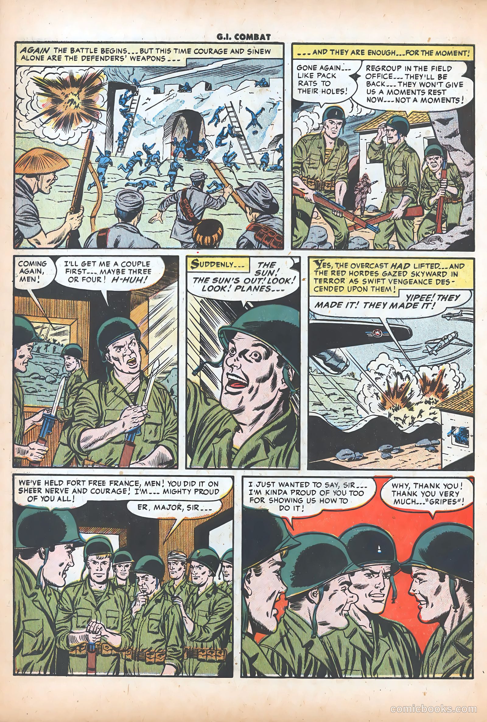 G.I. Combat #20 (1955) — page 10 of 38