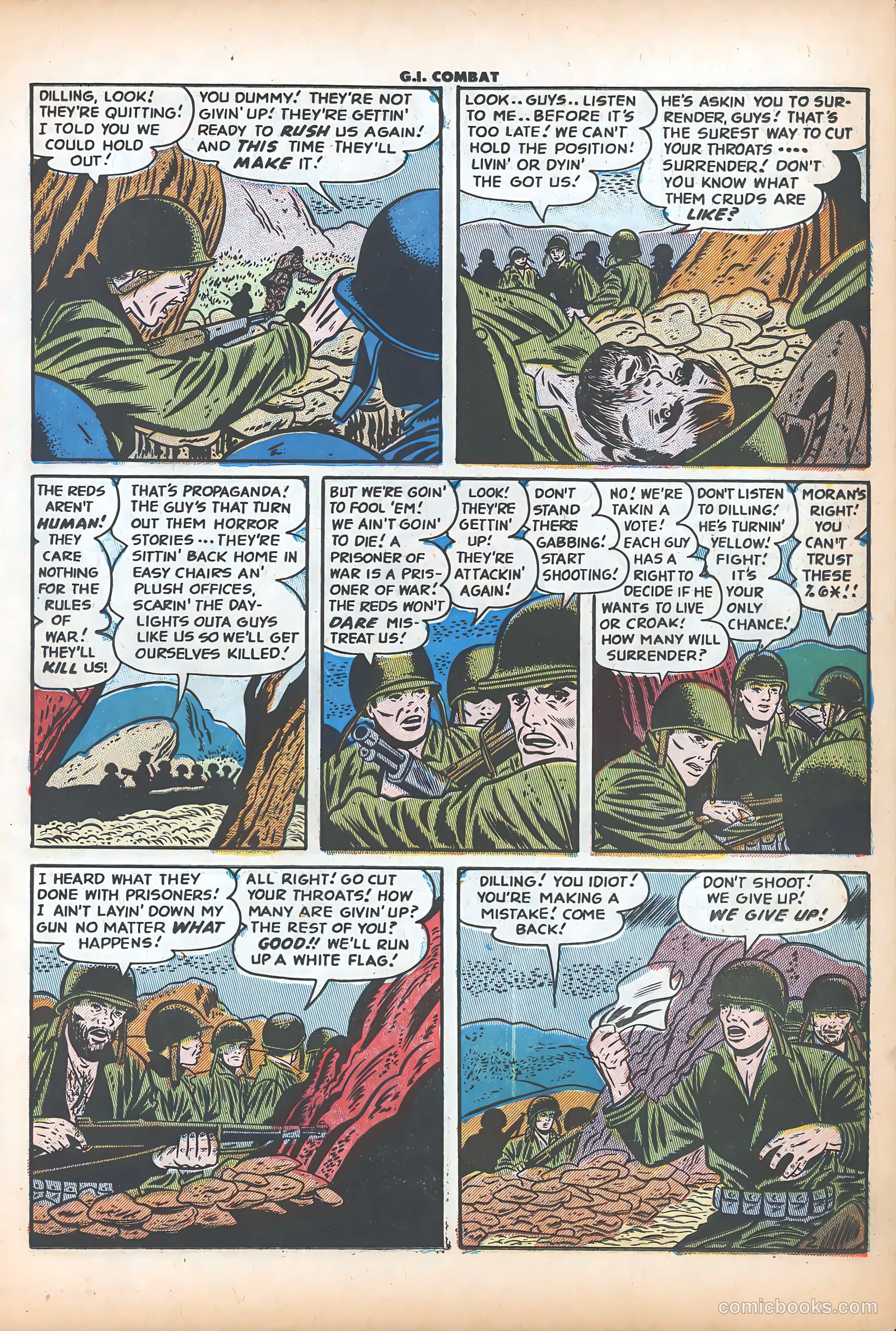 G.I. Combat #20 (1955) — page 13 of 38