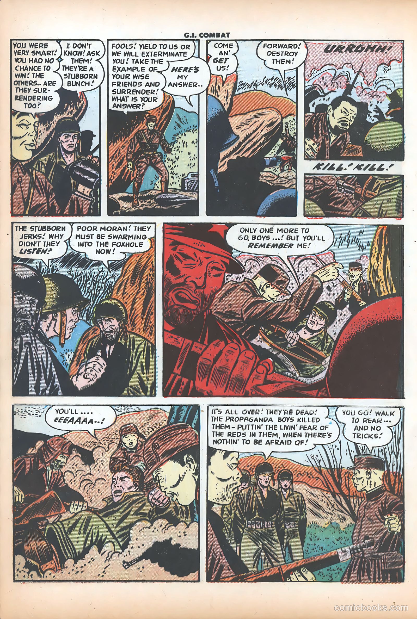 G.I. Combat #20 (1955) — page 14 of 38