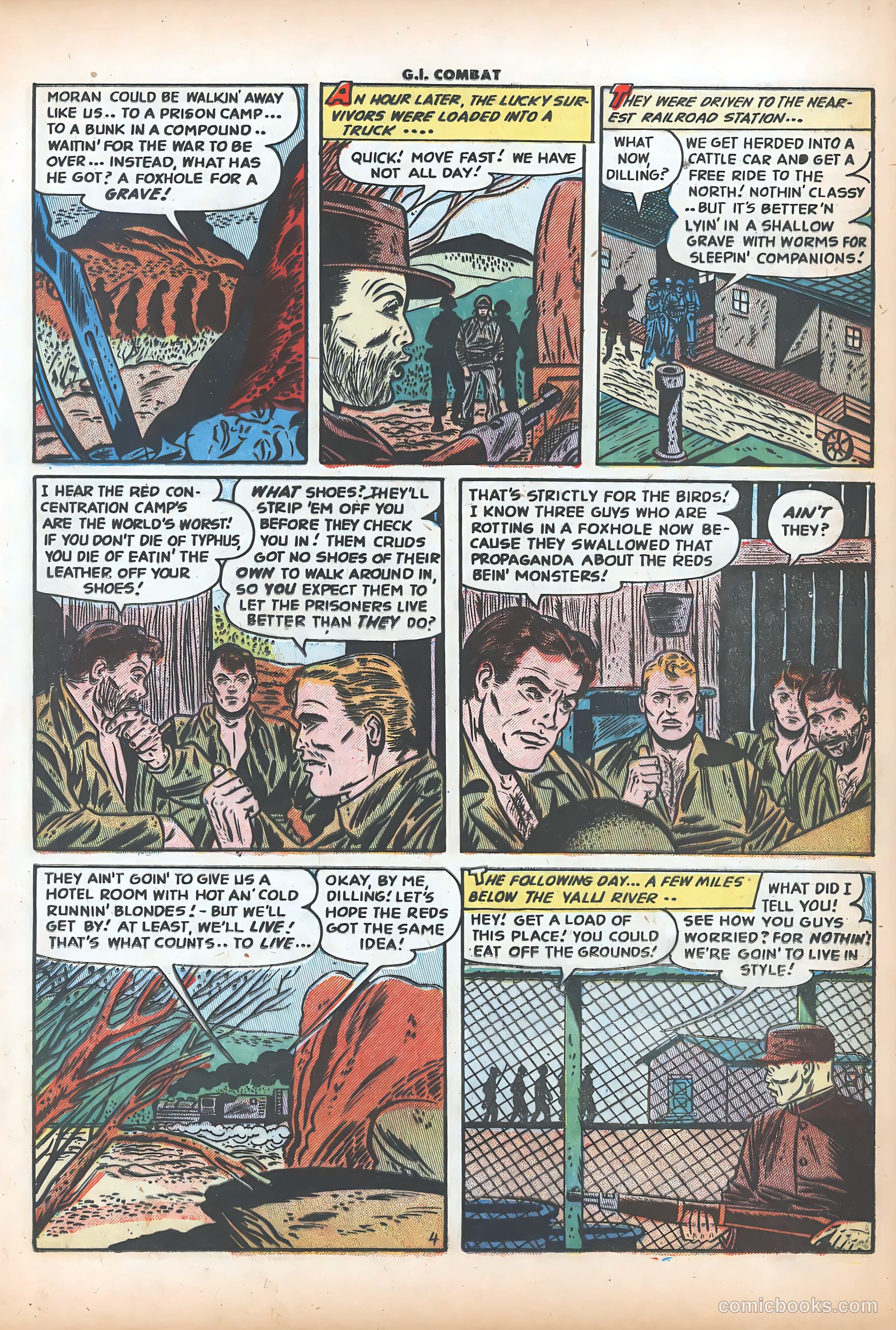 G.I. Combat #20 (1955) — page 15 of 38