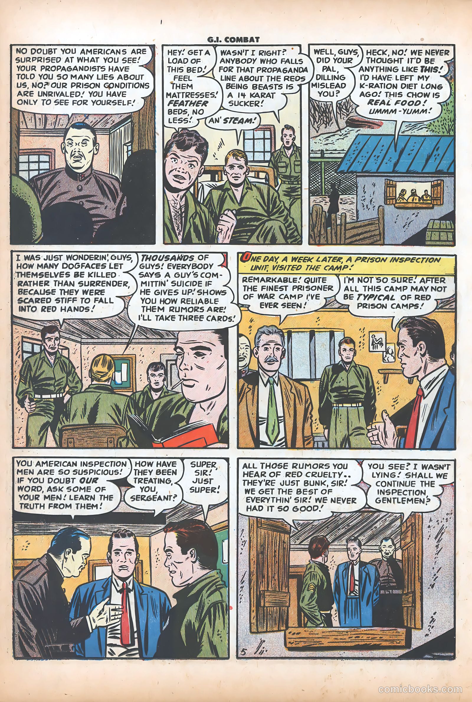 G.I. Combat #20 (1955) — page 16 of 38