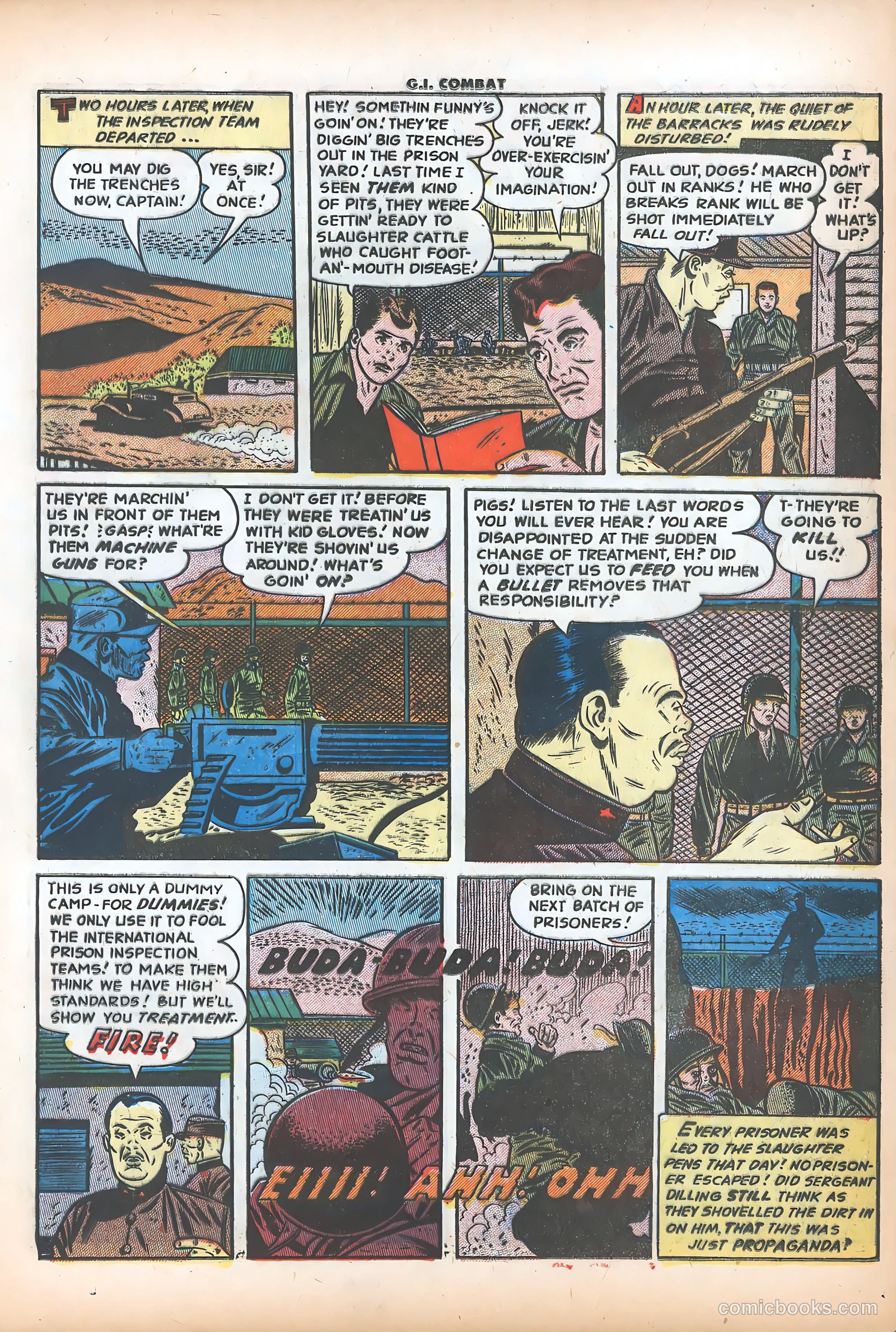 G.I. Combat #20 (1955) — page 17 of 38