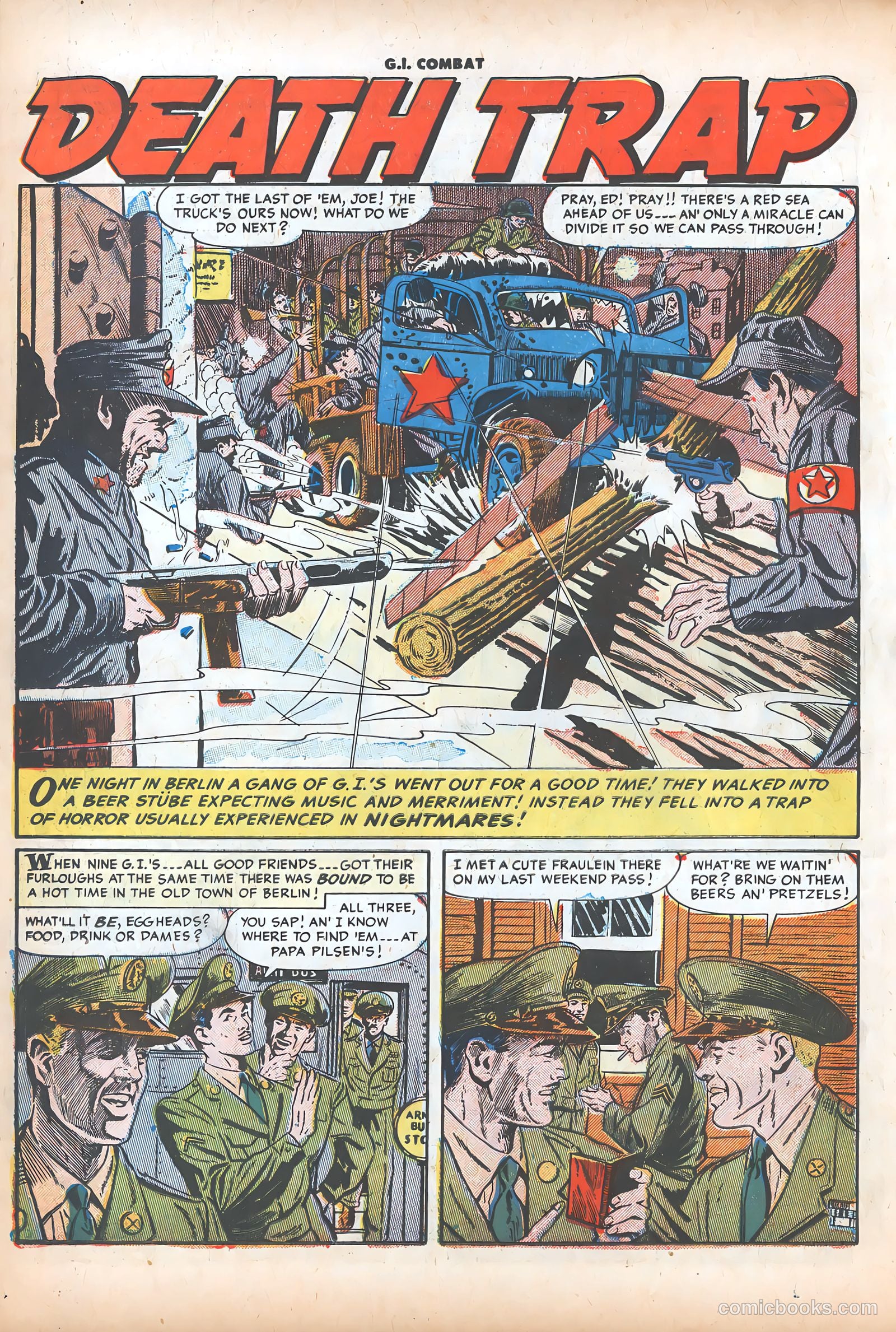 G.I. Combat #20 (1955) — page 18 of 38