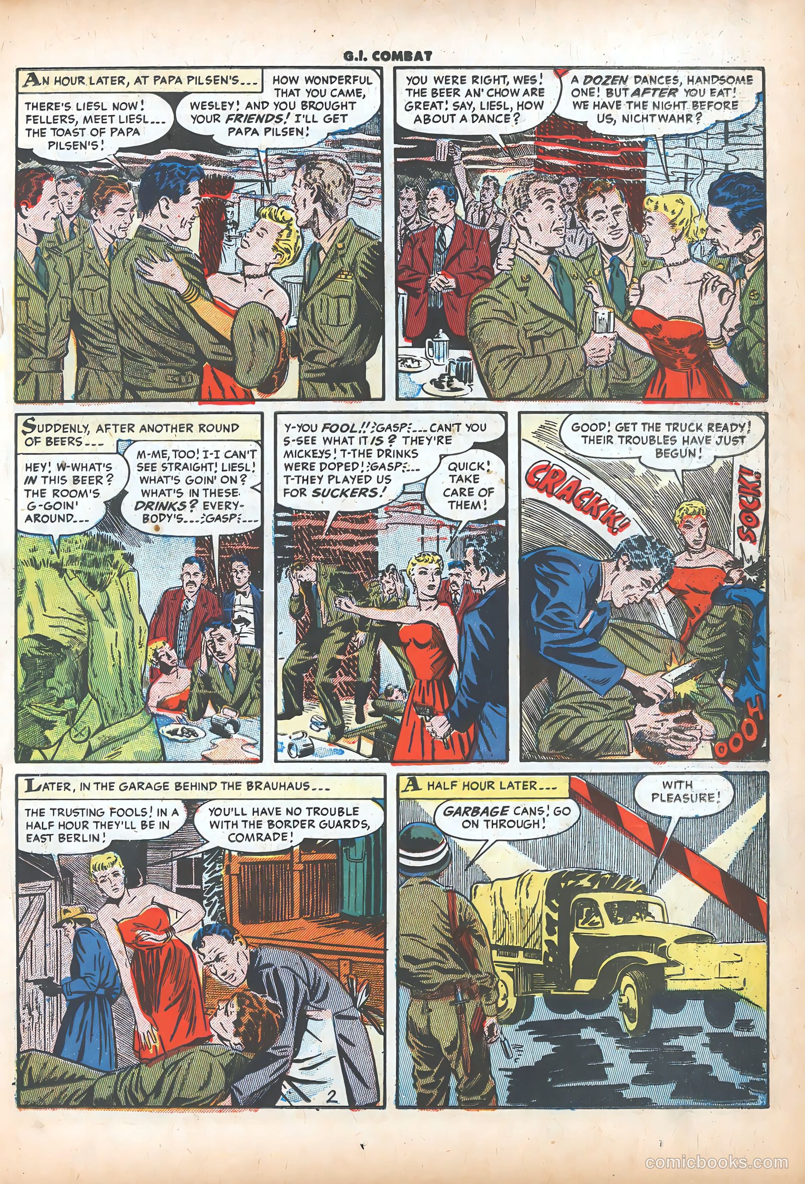 G.I. Combat #20 (1955) — page 19 of 38