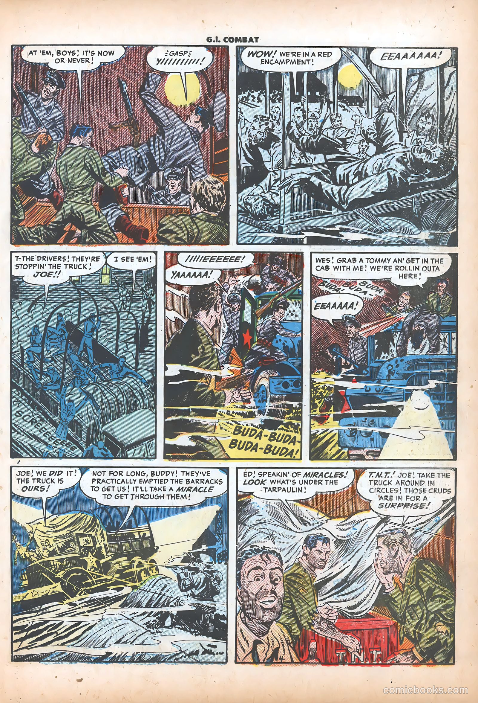 G.I. Combat #20 (1955) — page 21 of 38