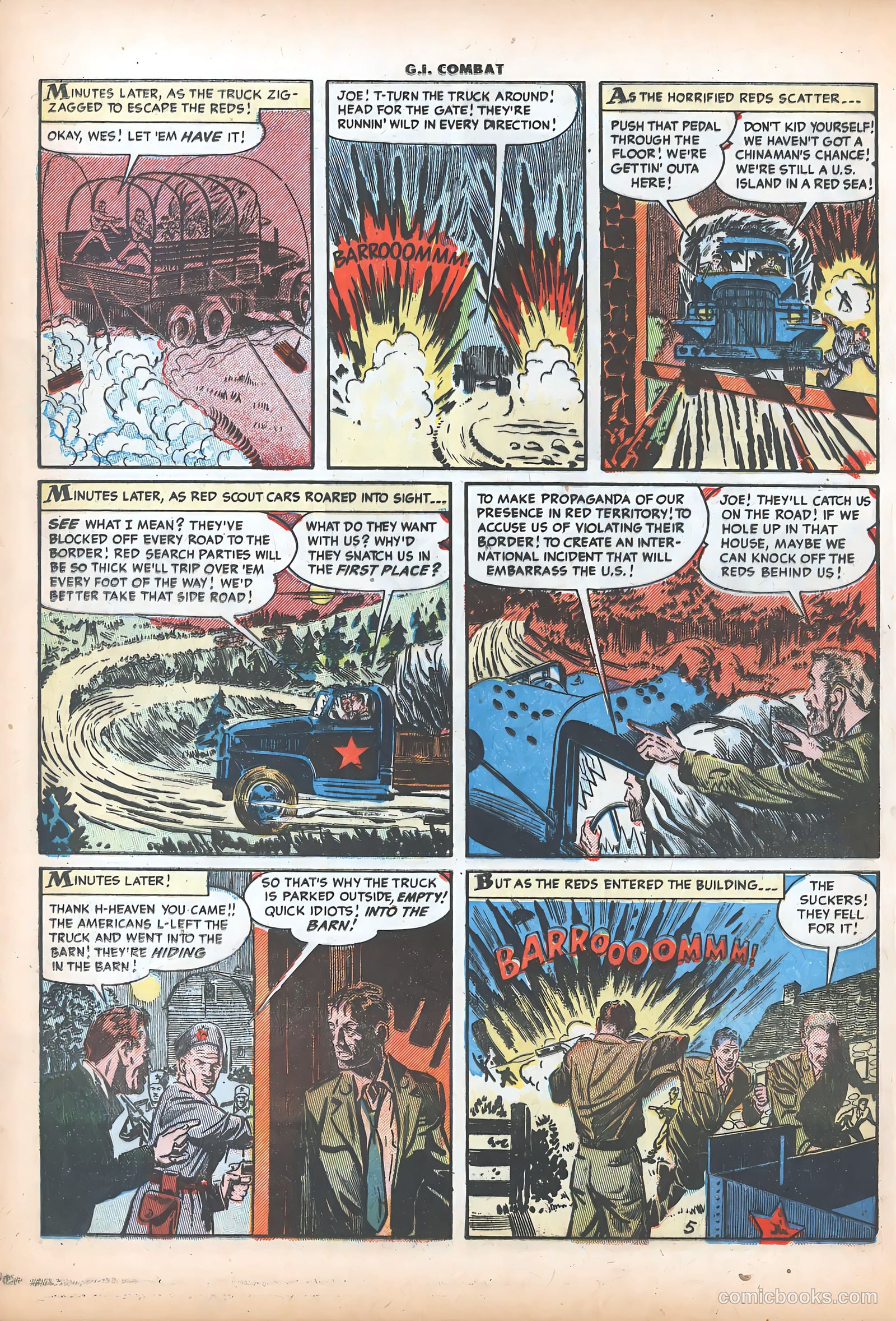 G.I. Combat #20 (1955) — page 22 of 38