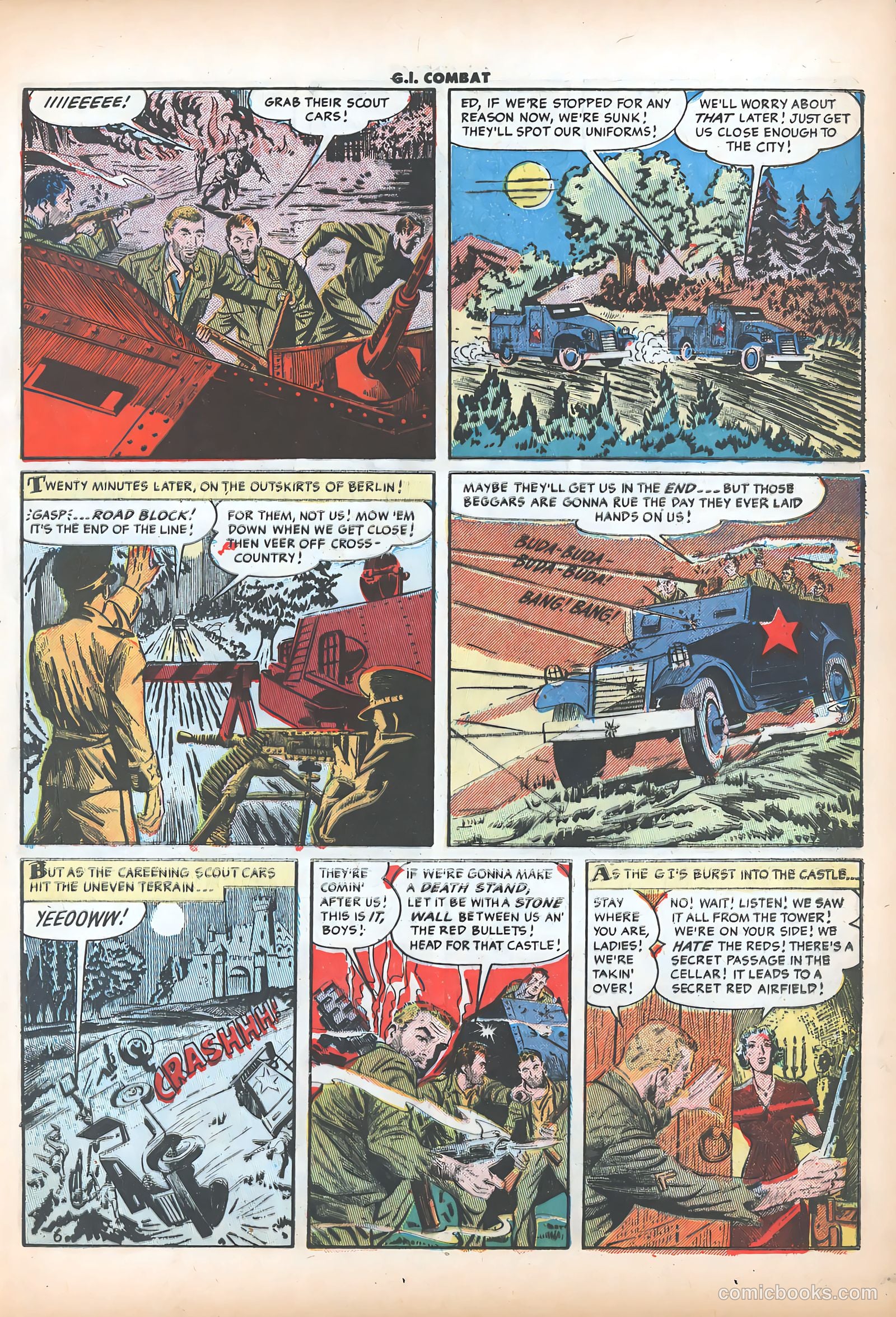 G.I. Combat #20 (1955) — page 23 of 38