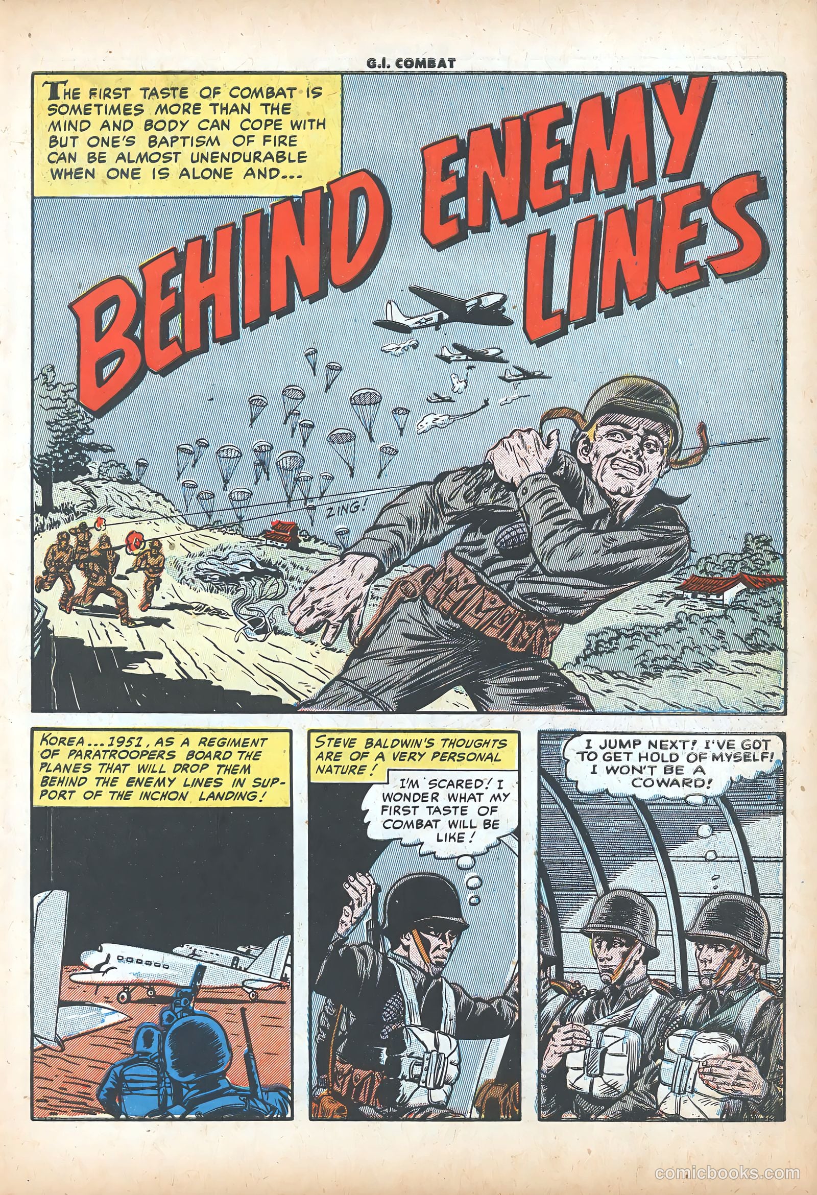G.I. Combat #20 (1955) — page 27 of 38