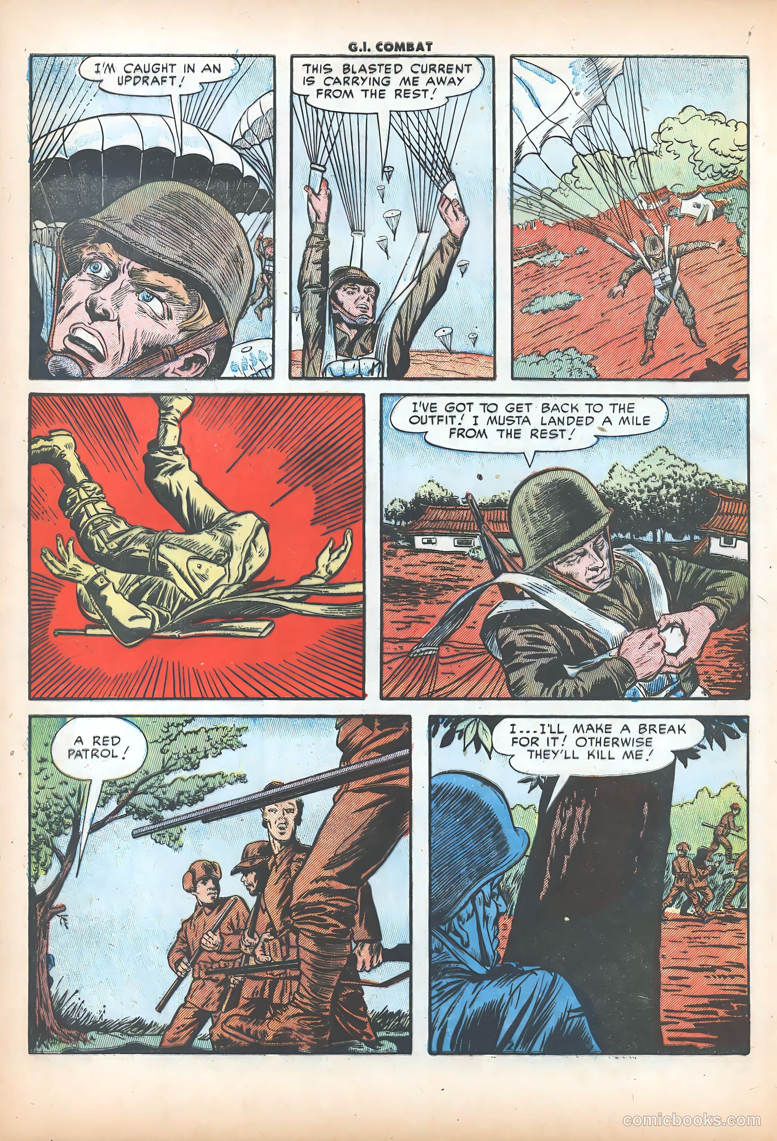 G.I. Combat #20 (1955) — page 28 of 38